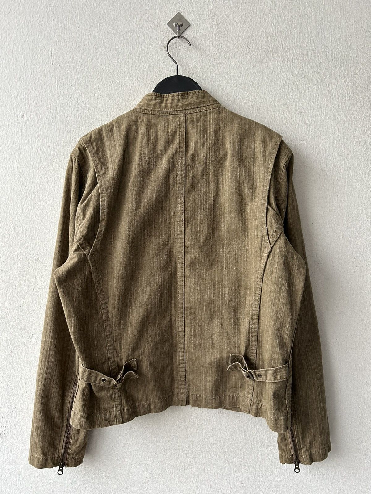 If Six Was Nine Rare Zipper Bondage Jungle Jacket Size US M / EU 48-50 / 2 - 8 Thumbnail