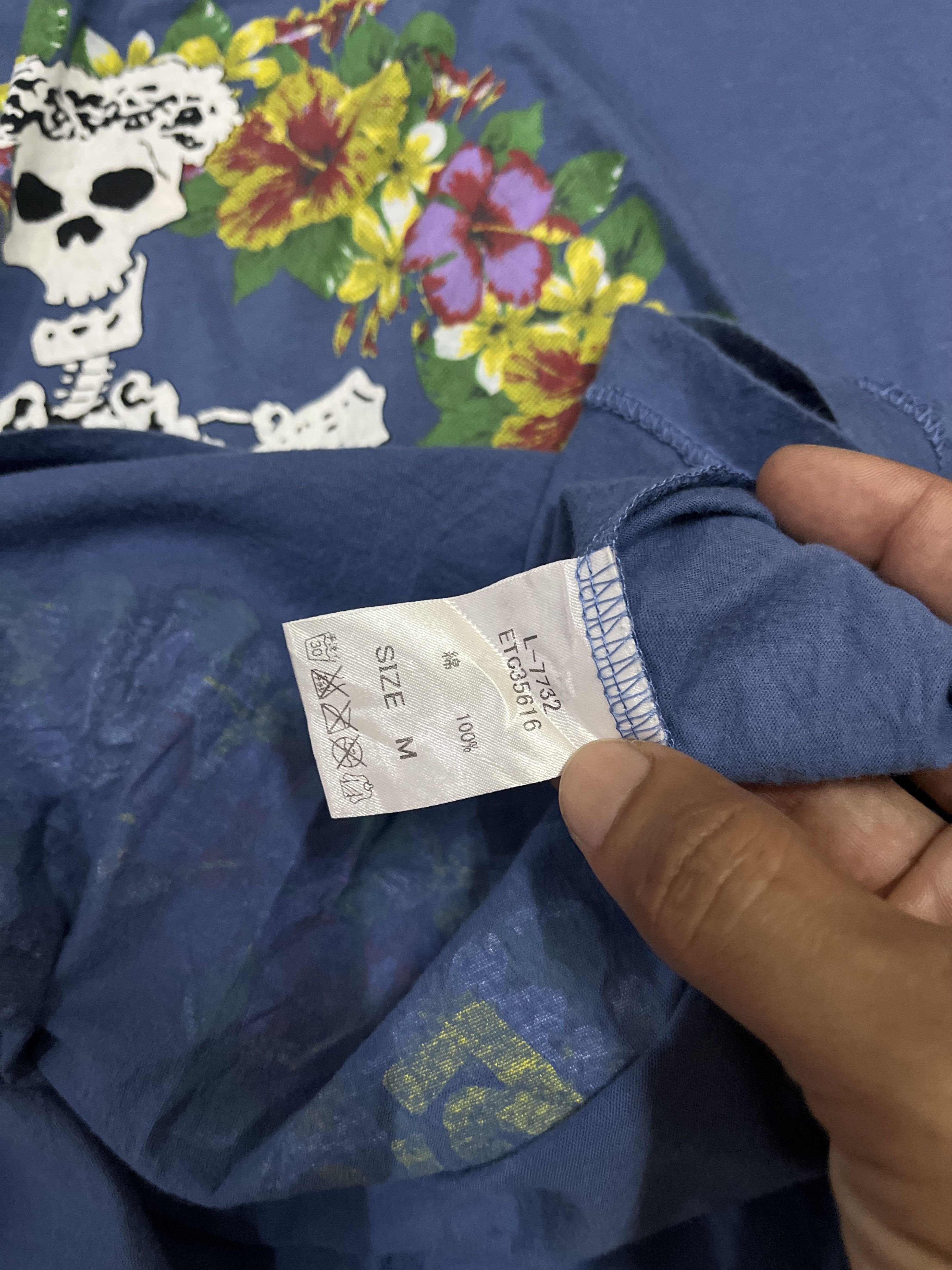 Japanese Brand Vintage RNA Slang Pretty Anarchist Hula Skeleton Funny Size M / US 6-8 / IT 42-44 - 8 Thumbnail