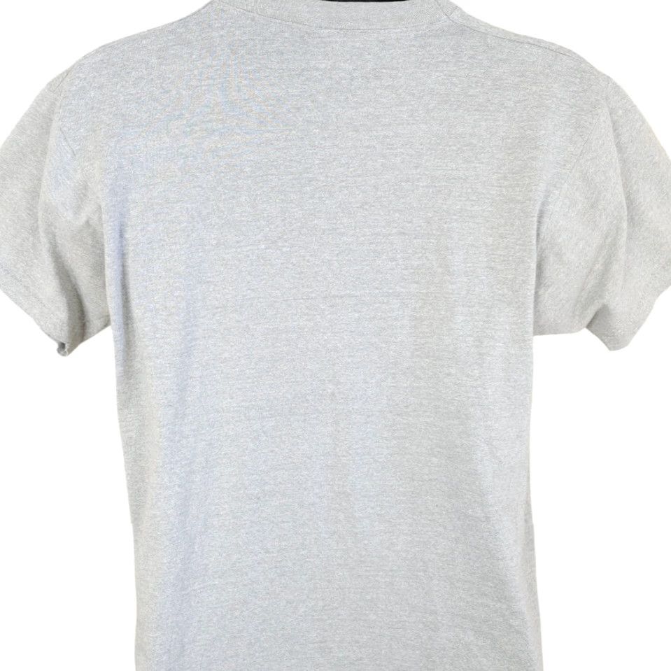 Vintage VINTAGE Screen Stars T-Shirt Mens Size M In Flagrante Delicto Joke 80s USA Gray Short Sleeve Crew Neck College Greek Humor Size US M / EU 48-50 / 2 - 4 Thumbnail