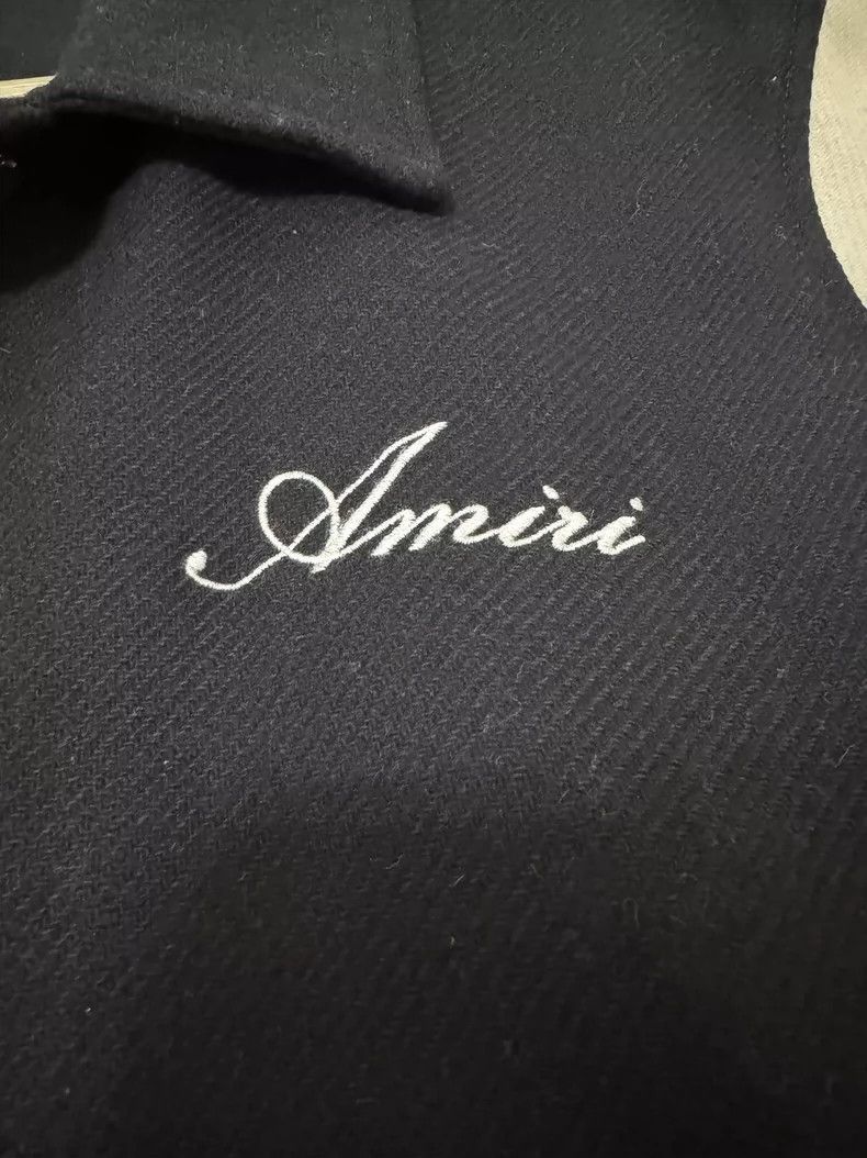 Amiri Amiri S22 Bone Embroidered Baseball Jacket-2506 Size US L / EU 52-54 / 3 - 4 Thumbnail
