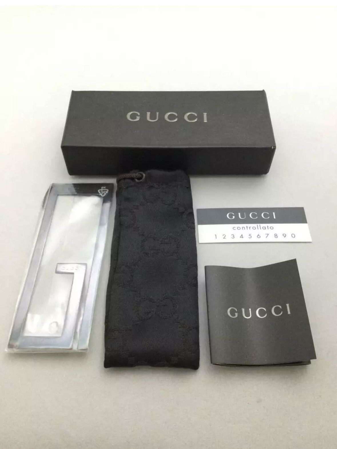 Gucci GUCCI G Logo Money Clip .925 Silver NIB -Tom ford Era Size ONE SIZE - 1 Thumbnail