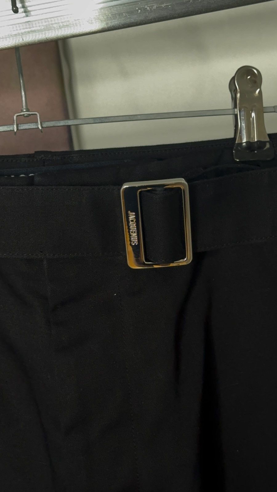 Jacquemus ✅ JACQUEMUS Black Nylon Cargo Pants Jeans 50 Size US 34 / EU 50 - 8 Thumbnail