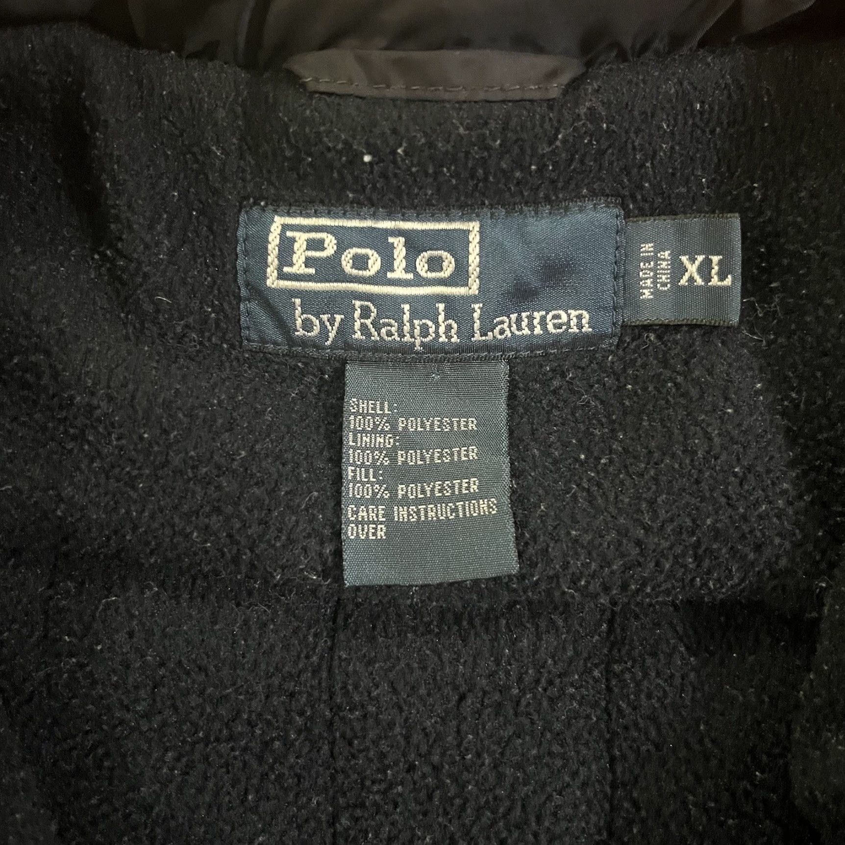 Polo Ralph Lauren VINTAGE Polo Ralph Lauren Coat Women's XL Navy Blue Puffer Hooded Full Zip Jacket Size XL / US 12-14 / IT 48-50 - 3 Thumbnail