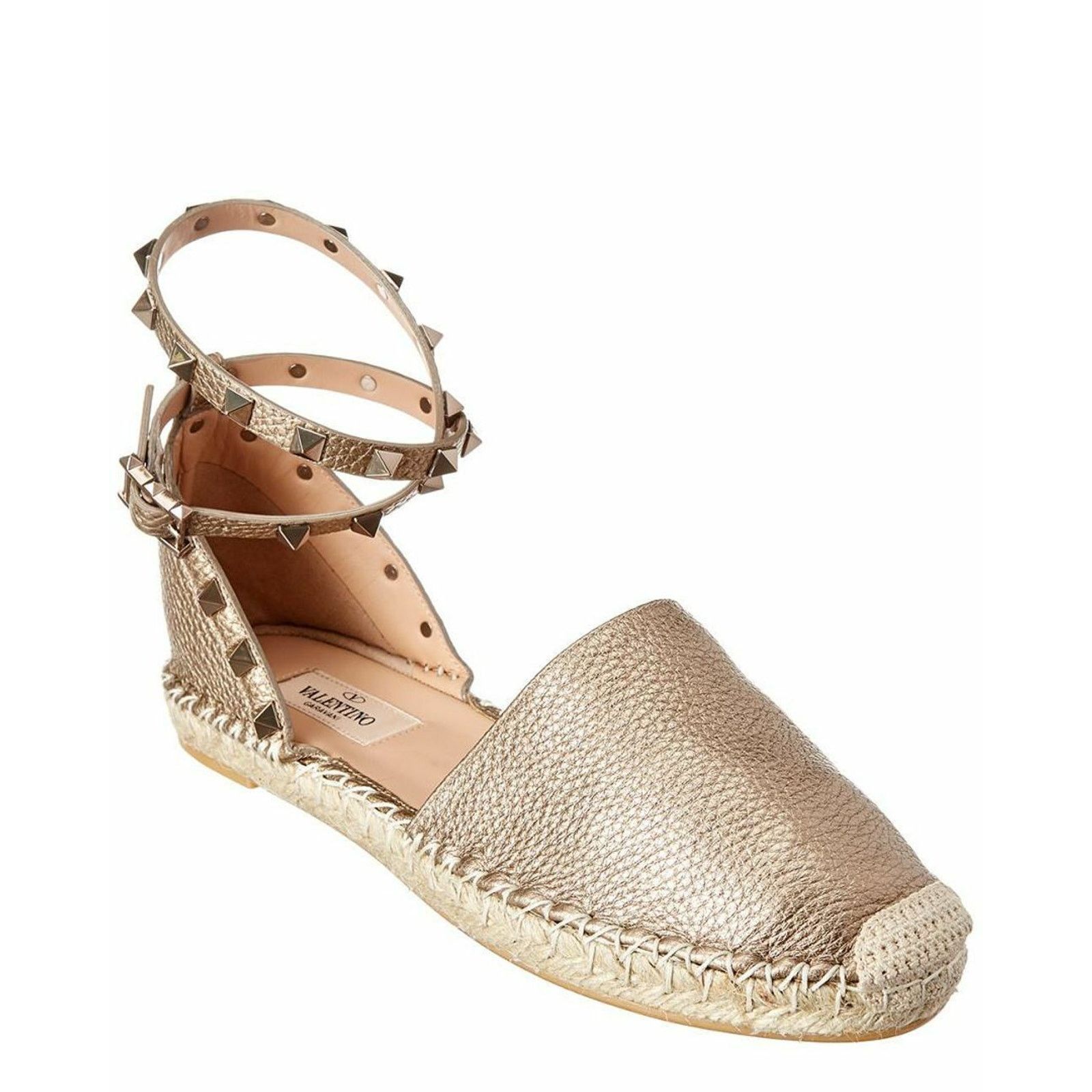 Valentino Valentino Rockstud Skin Metallic Wrap Around Stud Ankle Size US 11 / IT 41 - 2 Thumbnail