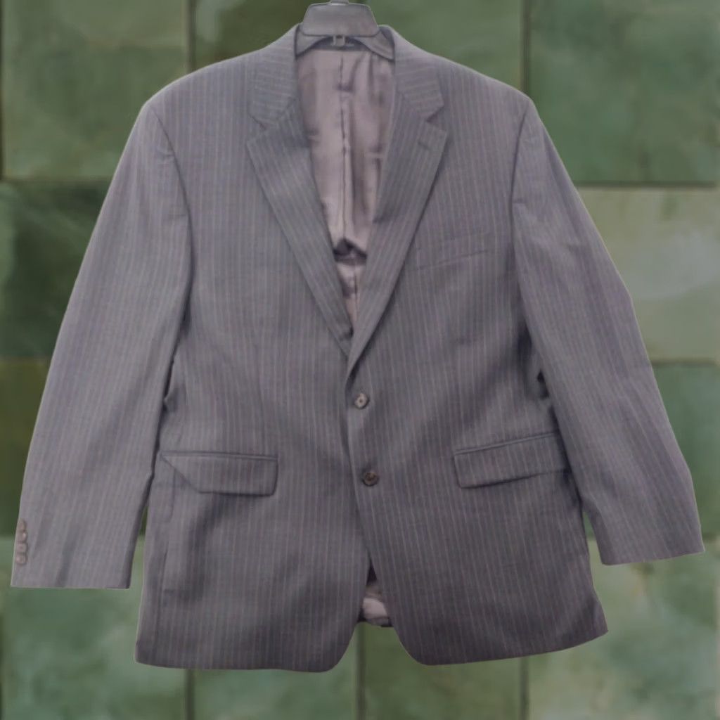 Ralph Lauren Lauren Ralph Lauren Green Label Blazer Mens 48R Gray Wool Blend Sport Coat Size 48R - 1 Thumbnail