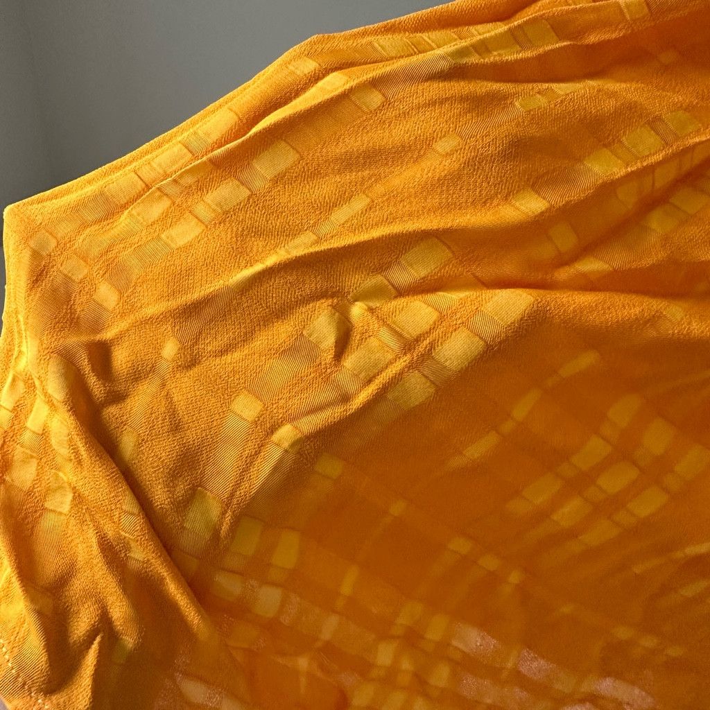 Urban Outfitters Bright Mango Yellow Halter Sundress Size S / US 4 / IT 40 - 3 Thumbnail