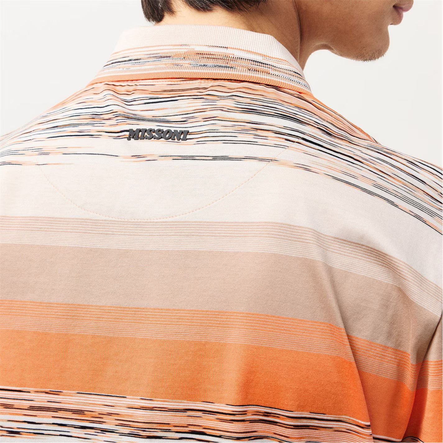 Missoni o1g2r1mq0426 Knit Streamlined Fit Short Sleeve Polo Shirt Size US S / EU 44-46 / 1 - 3 Thumbnail