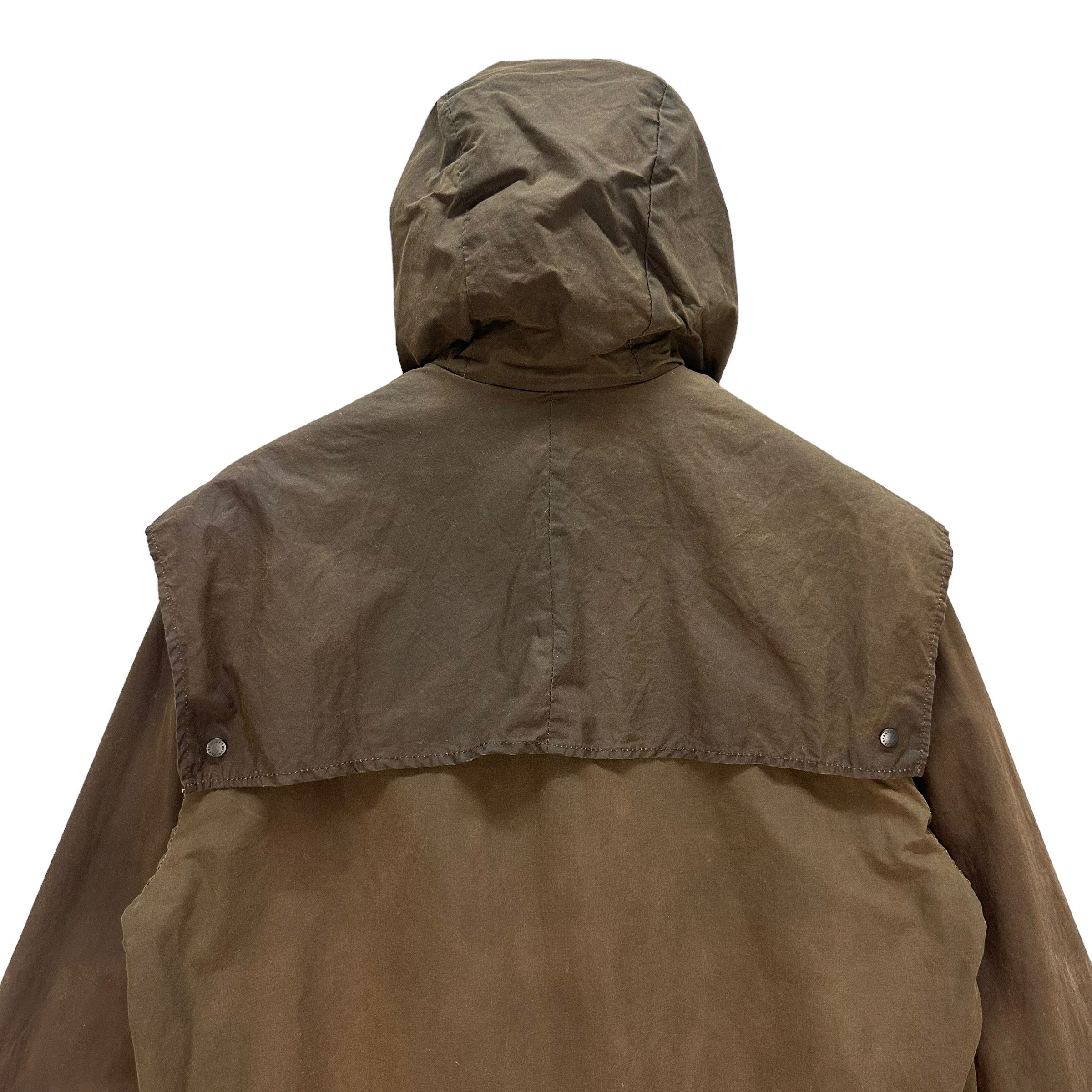 Barbour BARBOUR TARTAN LINED HOODED WAXED JACKET #8177-208 Size US M / EU 48-50 / 2 - 16 Thumbnail