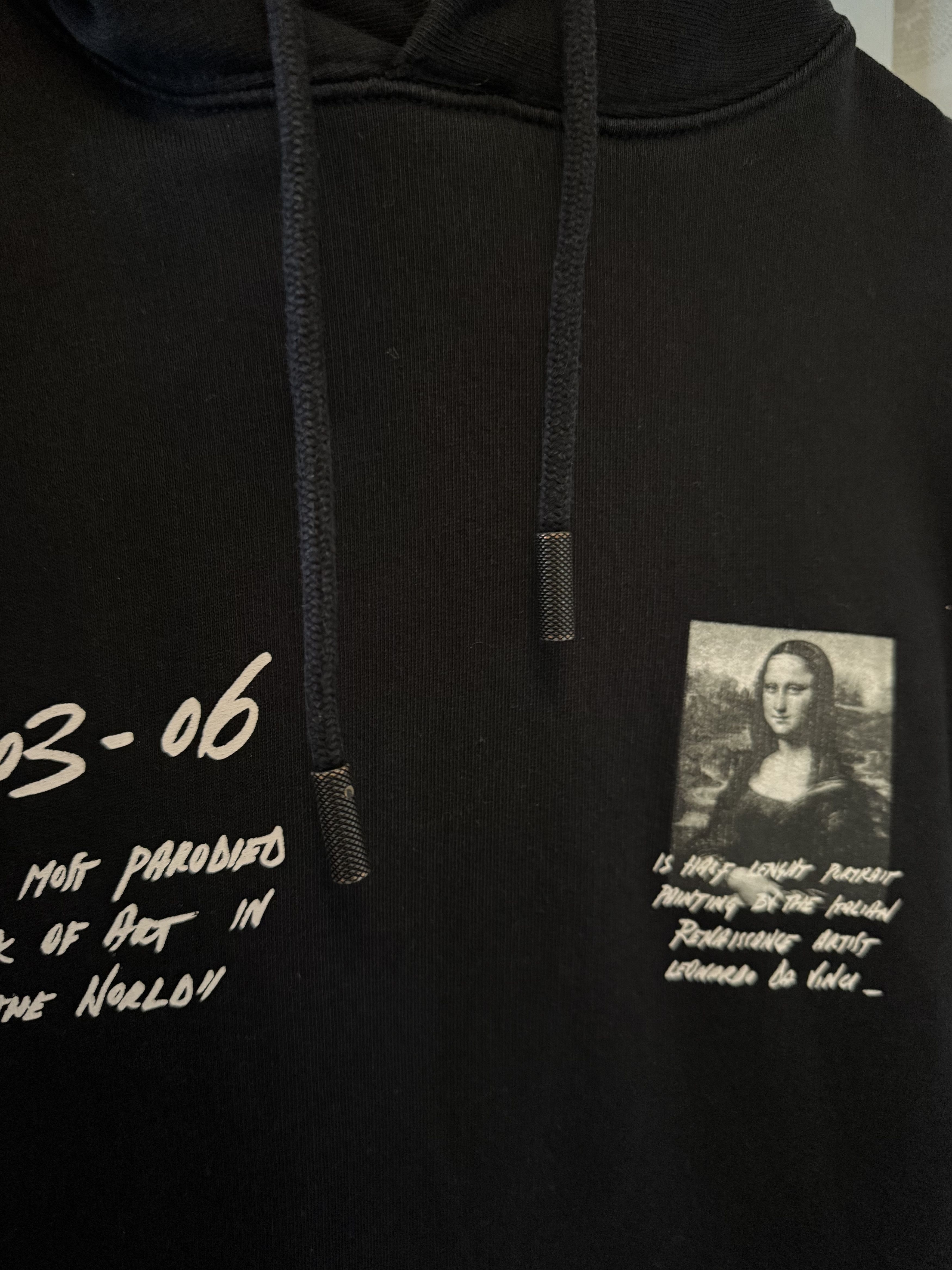 Off-White Off White Monalisa Graphic Print Hoodie Black/White (FW20) Size US S / EU 44-46 / 1 - 9 Thumbnail
