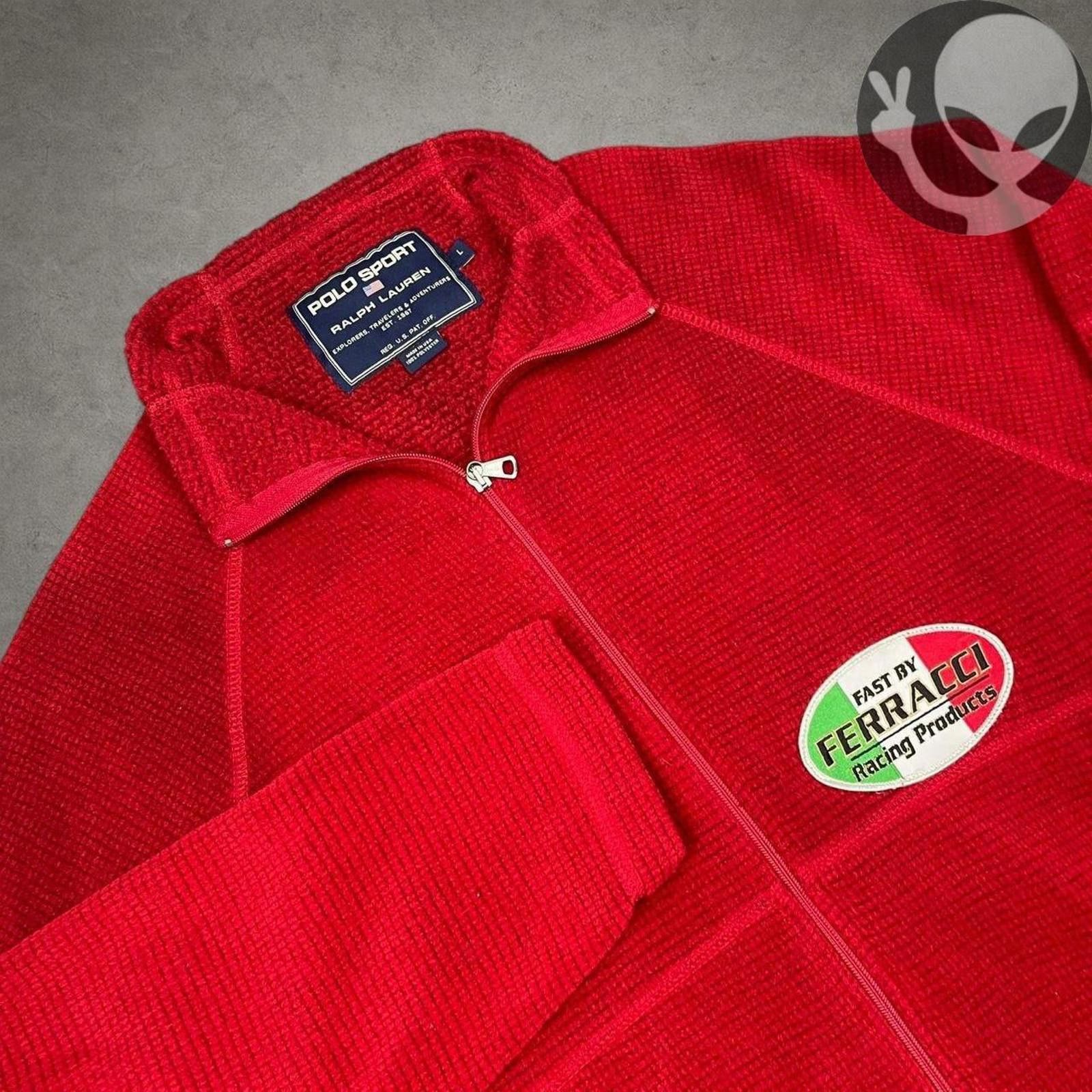 Other Vintage Polo Sport Fast By Ferracci Fleece Jacket L Size US L / EU 52-54 / 3 - 2 Thumbnail