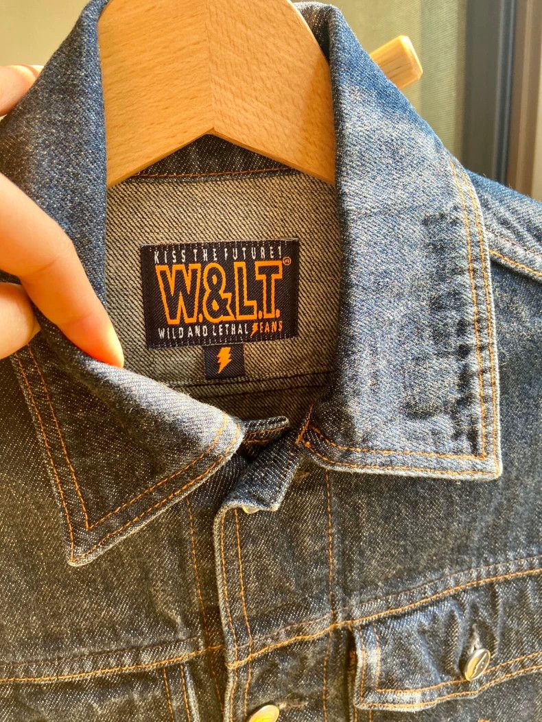 Walter Van Beirendonck walter van beirendonck Lightning denim jacket. Size US S / EU 44-46 / 1 - 1 Thumbnail