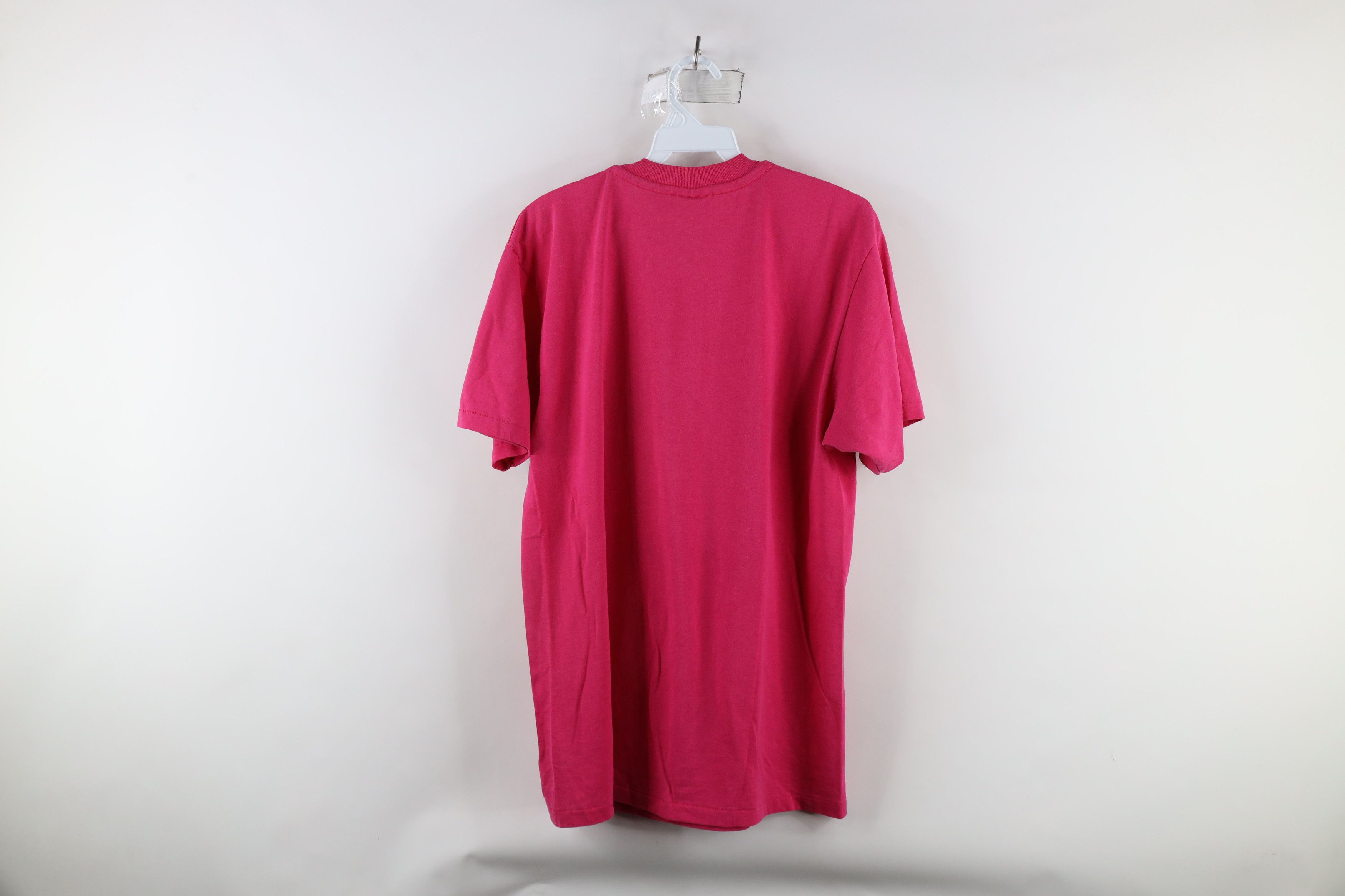 Vintage Vintage 80s Streetwear Puerto Rico Sailboat T-Shirt Pink USA Size US L / EU 52-54 / 3 - 6 Thumbnail