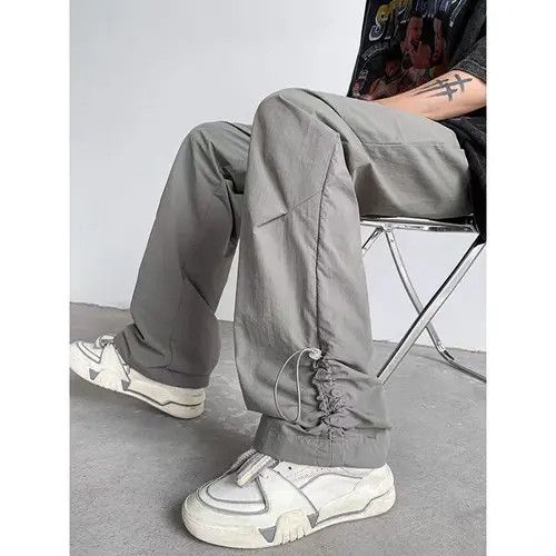 Japanese Brand Ezaki High Street Parachute Workwear Nylon Punch Pants Size US 31 - 6 Thumbnail