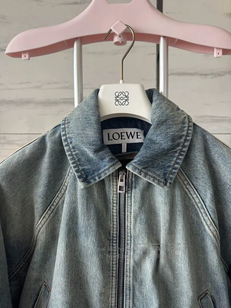 Loewe Loewe Balloon Outerwear Denim Jacket Size XS / US 0-2 / IT 36-38 - 7 Thumbnail