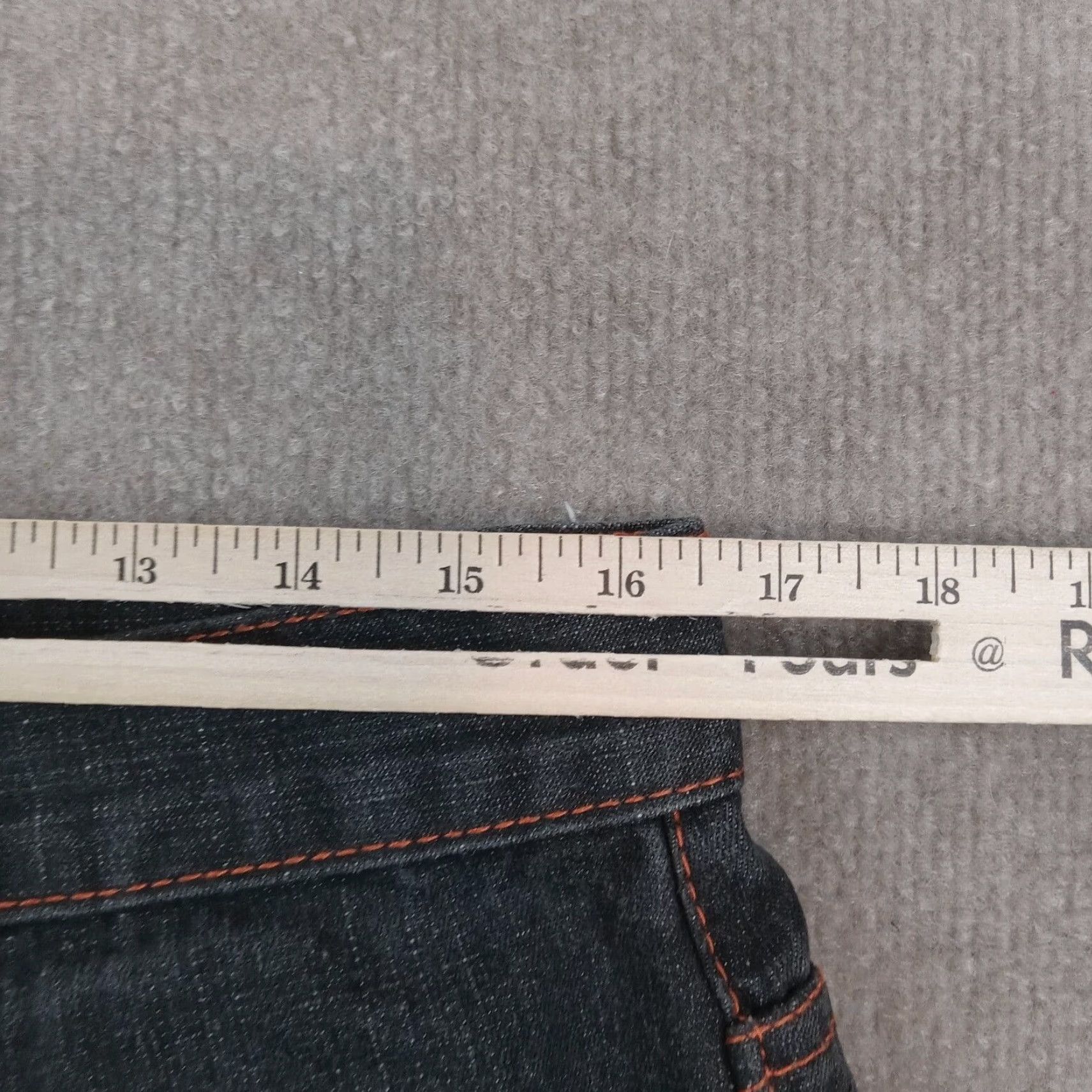 Vintage D-Max Jeans Men 36x34 Gray Straight Streetwear Embroidered Y2K Denim 5 Pocket Classic Regular Size 36 Mens Jeans Size US 34 / EU 50 - 5 Thumbnail