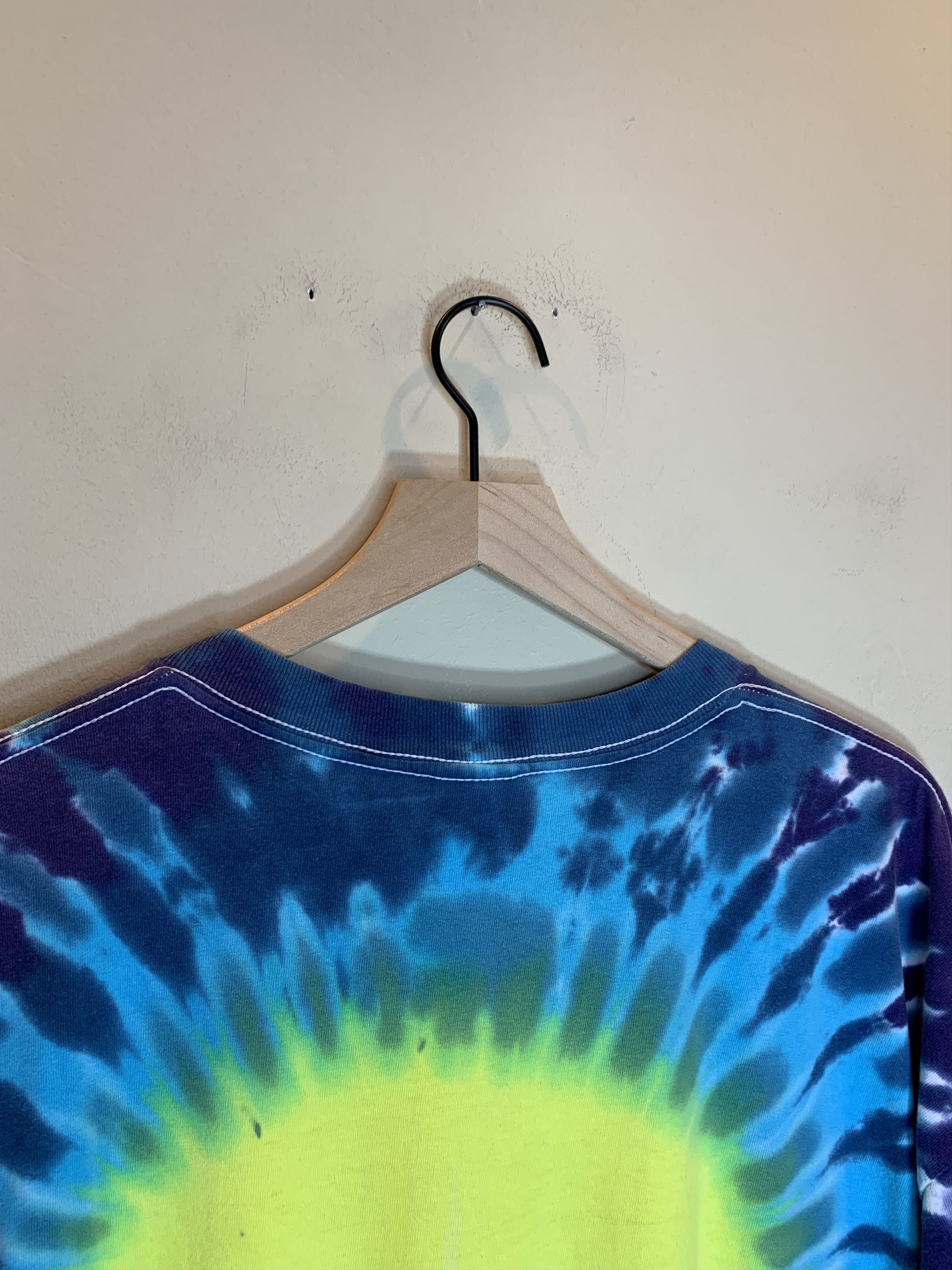 Vintage *RARE* Vintage 90’s Astrology Chart Art Tie-Dye T-Shirt Size US XXL / EU 58 / 5 - 5 Thumbnail