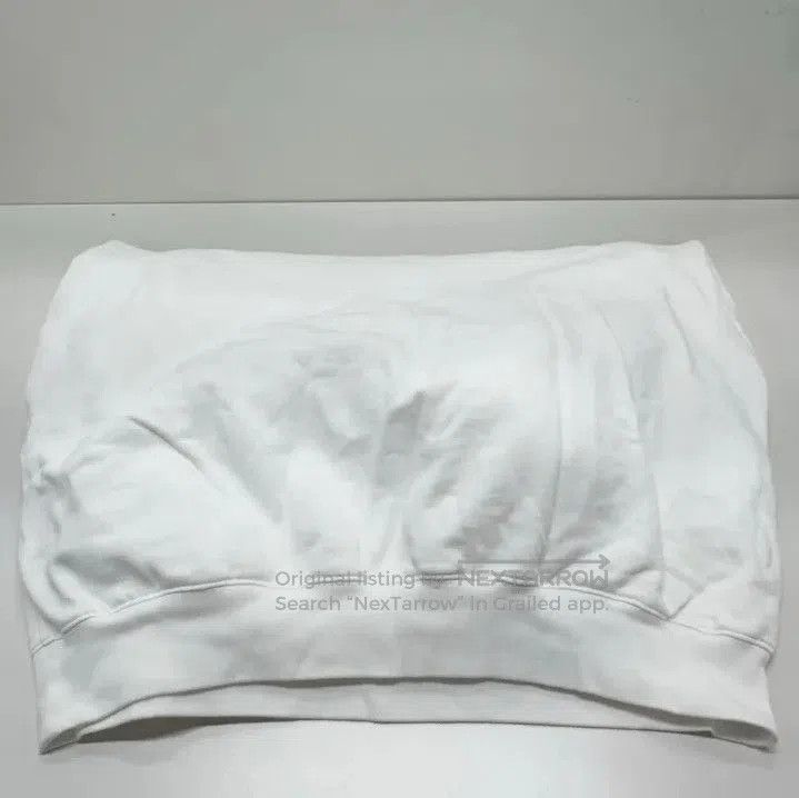 Balenciaga Balenciaga White Logo Drawstring Hoodie. Size US M / EU 48-50 / 2 - 8 Thumbnail