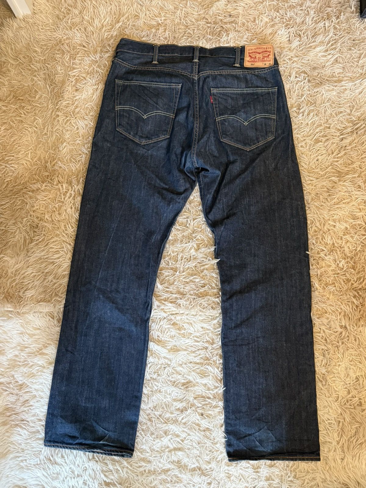 Levi's Vintage Clothing Mens Levi's 501 Dark Blue Denim Jeans Size US 38 / EU 54 - 11 Thumbnail