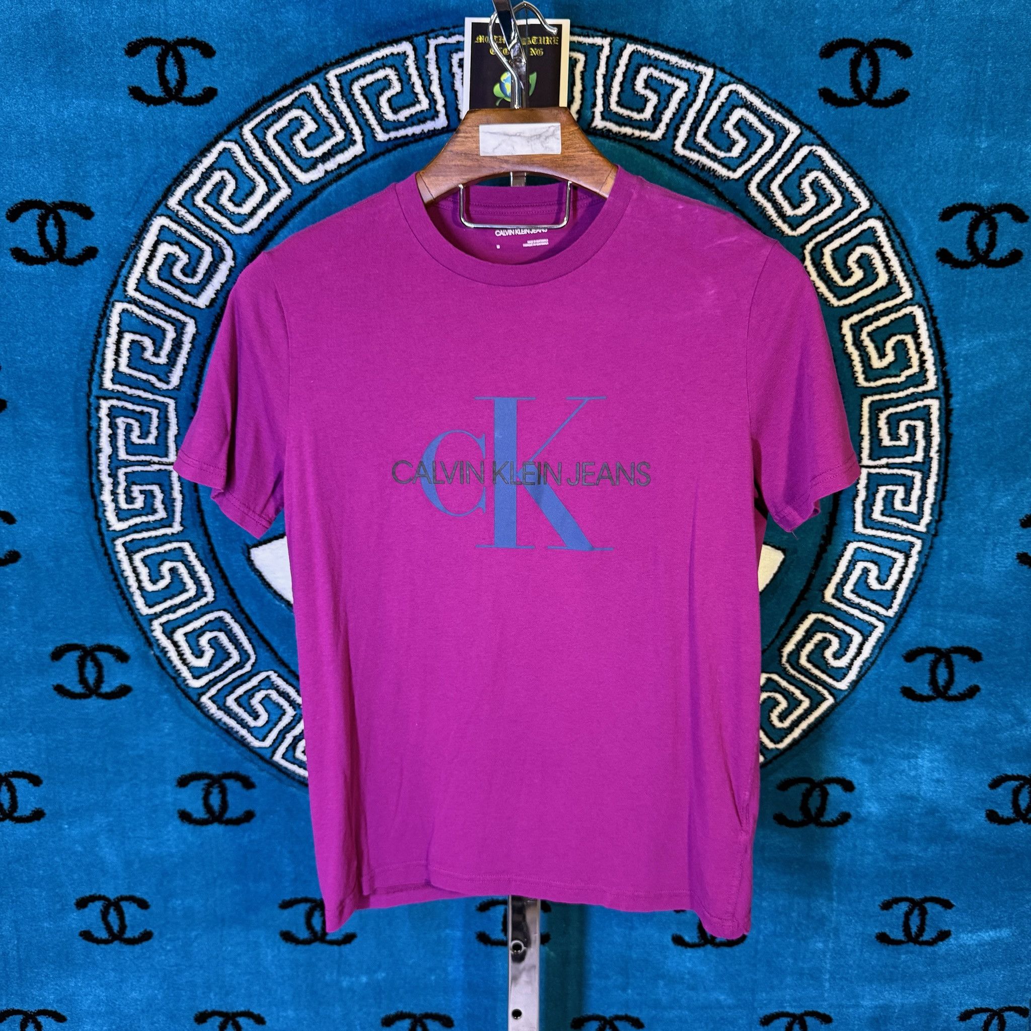 Calvin Klein THE ICONIC CALVIN KLEIN LOGOS SCRIPT SHIRT Size US M / EU 48-50 / 2 - 1 Preview