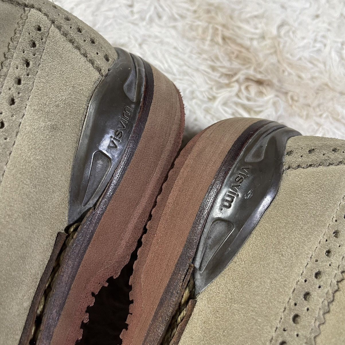 Visvim VISVIM PATRICIAN WT FOLK WINGTIP SUEDE SHOES Size US 10.5 / EU 43-44 - 8 Thumbnail