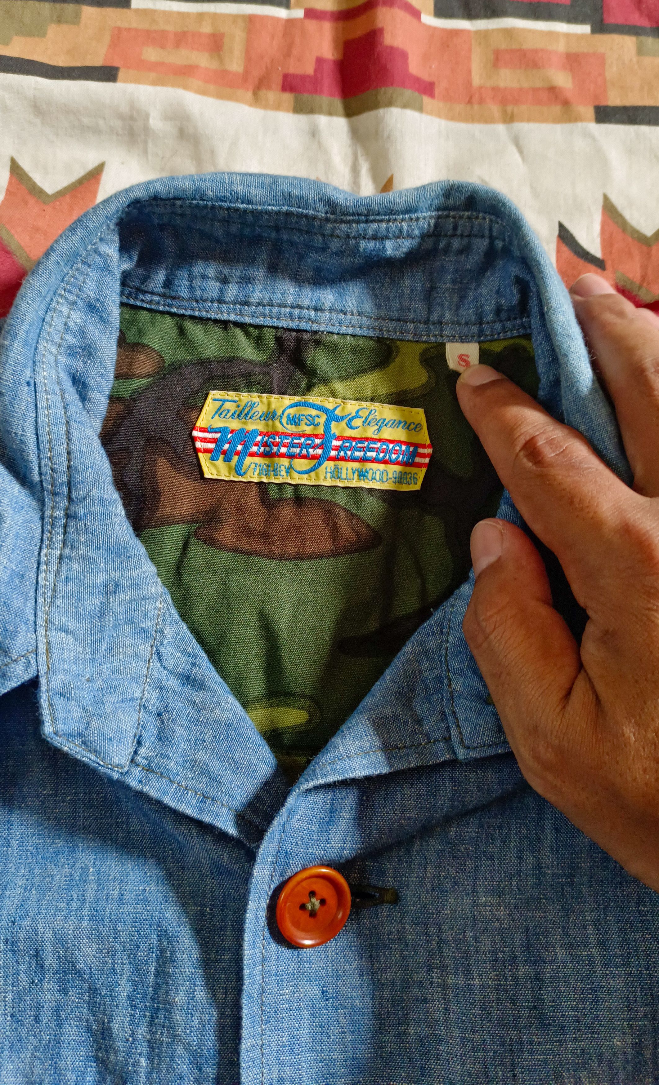 Mister Freedom MISTER FREEDOM LE CONTINENTAL CHAMBRAY Size US S / EU 44-46 / 1 - 3 Thumbnail