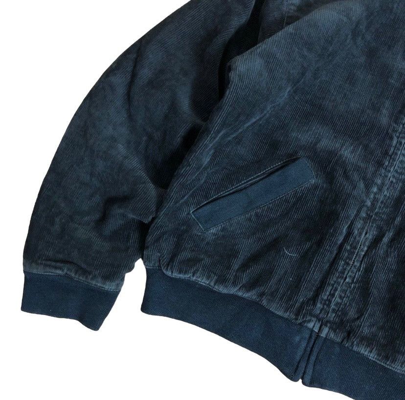 If Six Was Nine × Japanese Brand × Le Grande Bleu (L.G.B.) 2000s BlueMoonBlue - Gothic fur corduroy zip hoodie Size US M / EU 48-50 / 2 - 5 Thumbnail