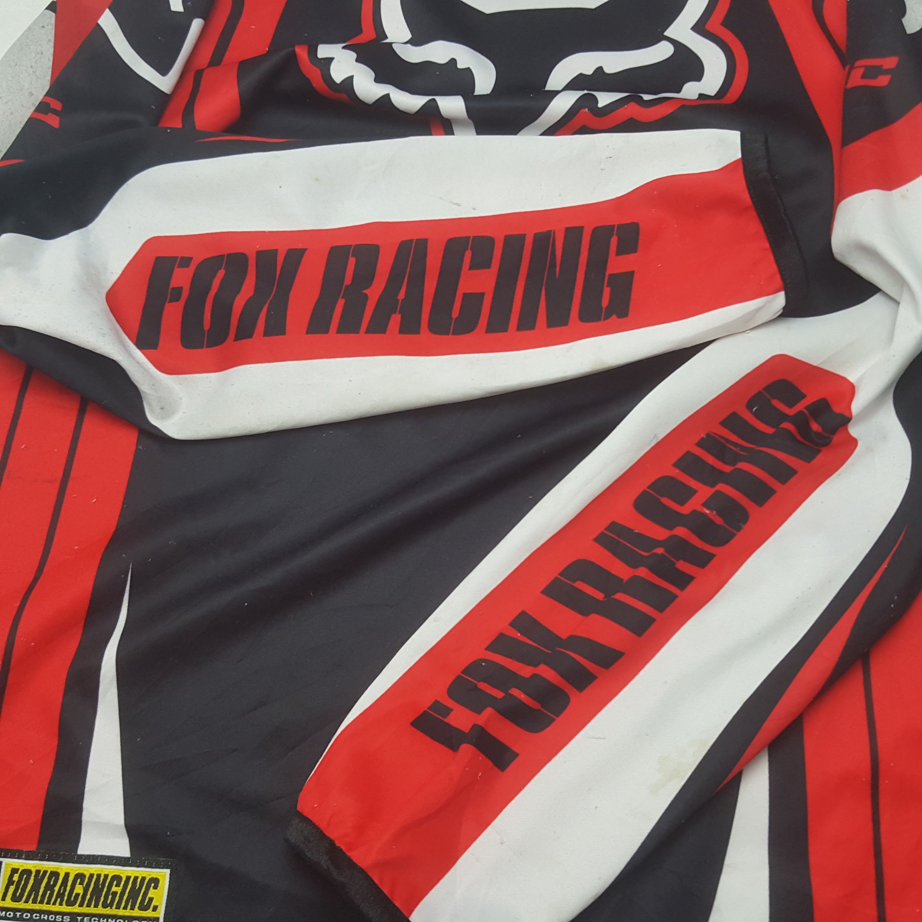 Fox Racing Vintage Fox Racing Motocross Sport Jersey Tshirt Size US S / EU 44-46 / 1 - 10 Thumbnail