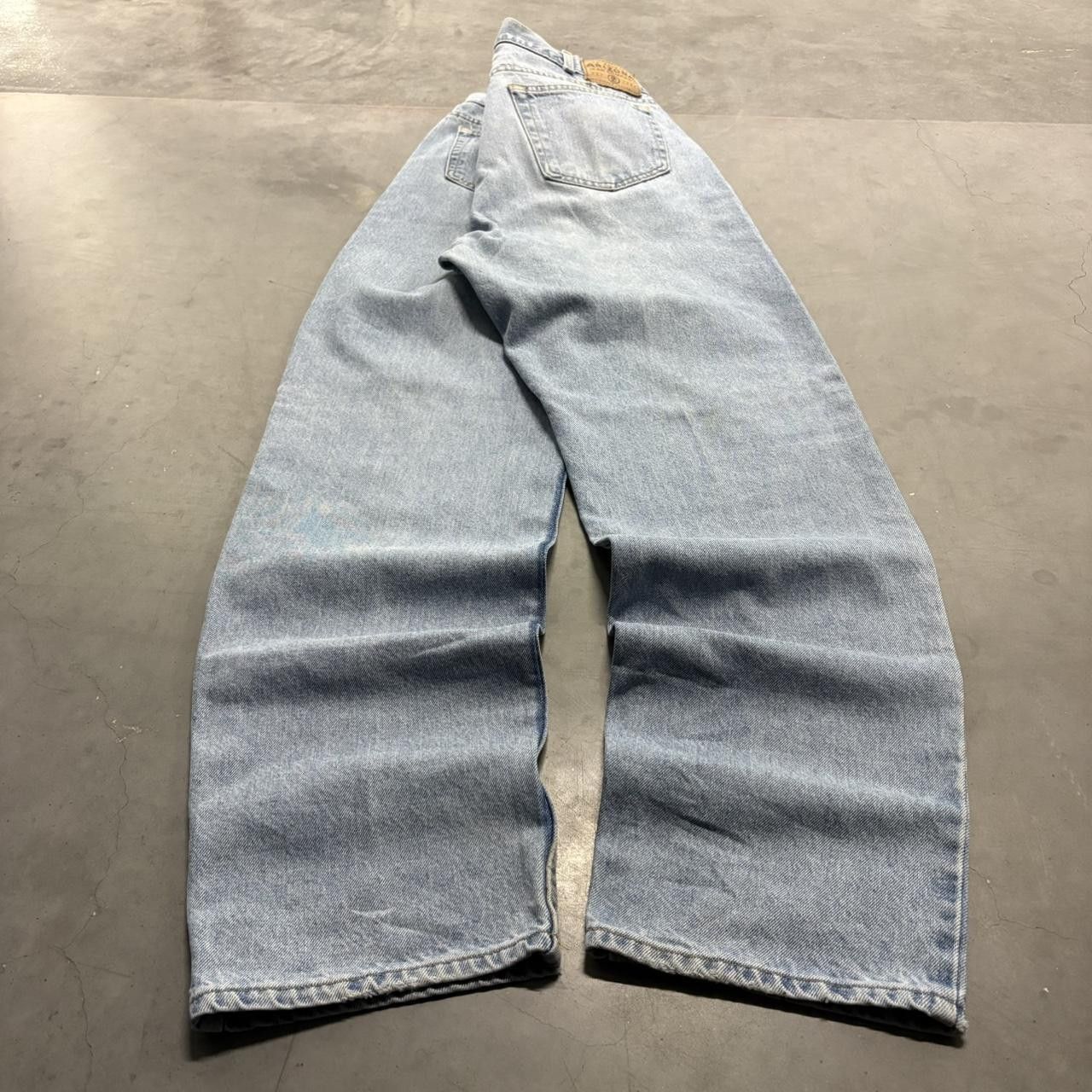 Vintage Crazy Vintage Y2K/2000s Baggy Loose Fit Streetwear Arizona Jean Company Light Wash Denim Jeans! Size US 36 / EU 52 - 6 Thumbnail