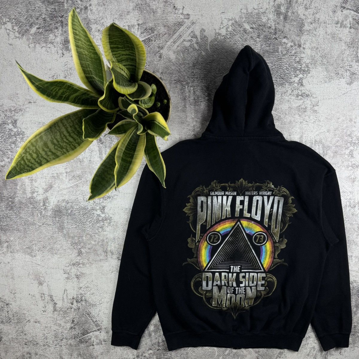 Band Tees Vintage Pink Floyd Dark Side of The Moon Large Rap Hip Hop Zip Hoodie Pullover Size US L / EU 52-54 / 3 - 1 Thumbnail
