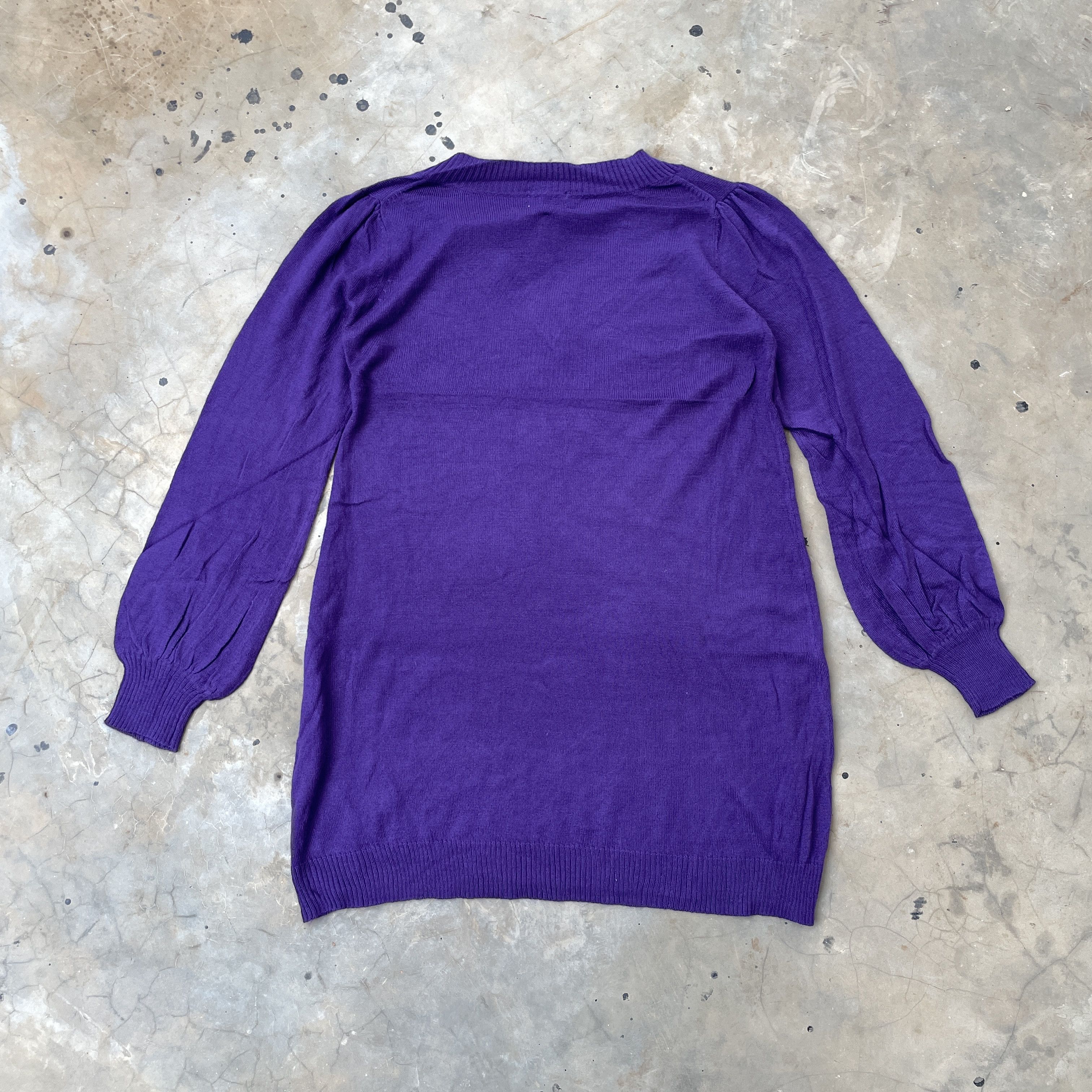 Japanese Brand Emma James V Neck Sweater Knit With Tag Size M / US 6-8 / IT 42-44 - 4 Thumbnail