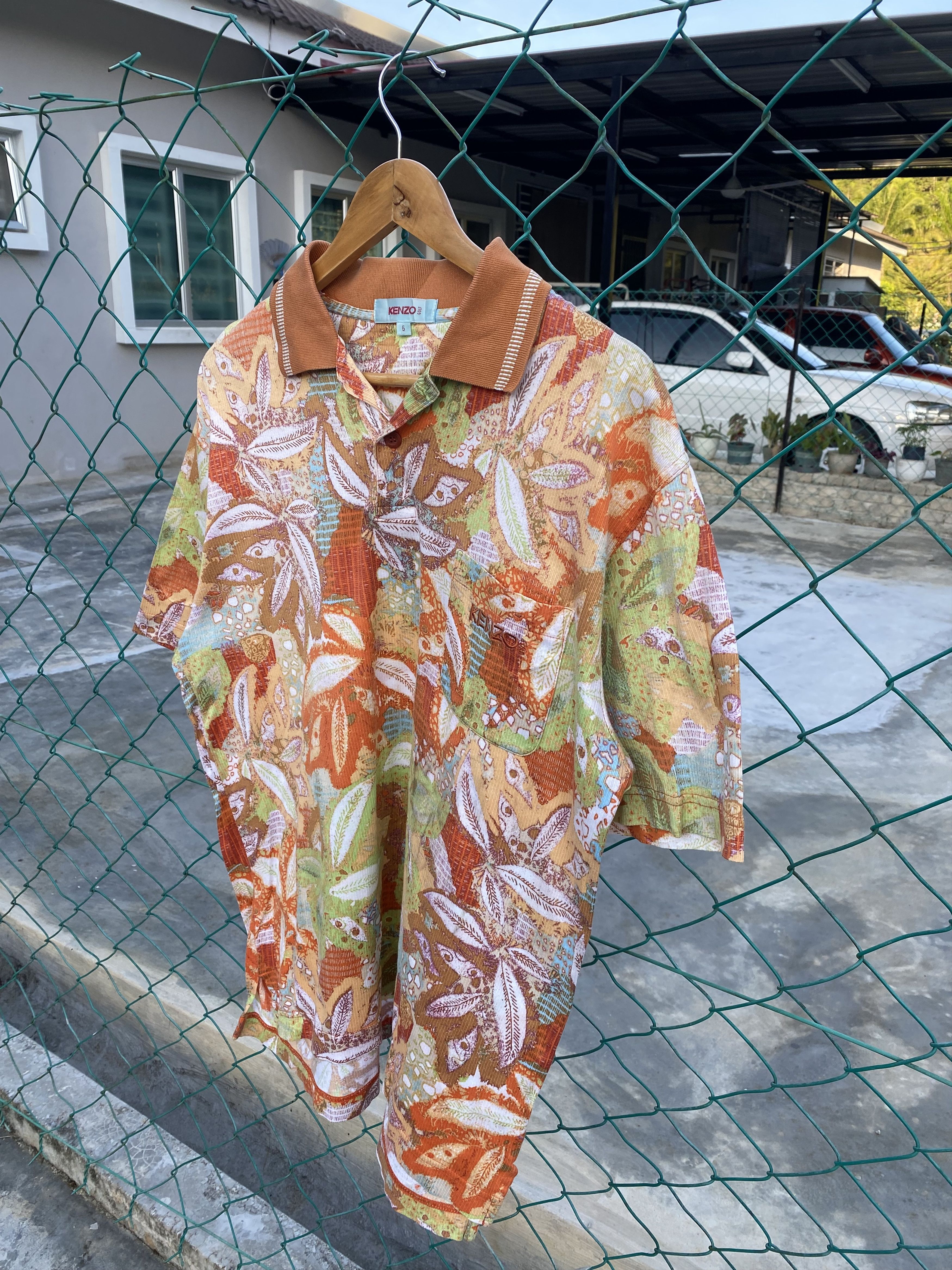 Kenzo KENZO golf polo tees Size US L / EU 52-54 / 3 - 4 Thumbnail