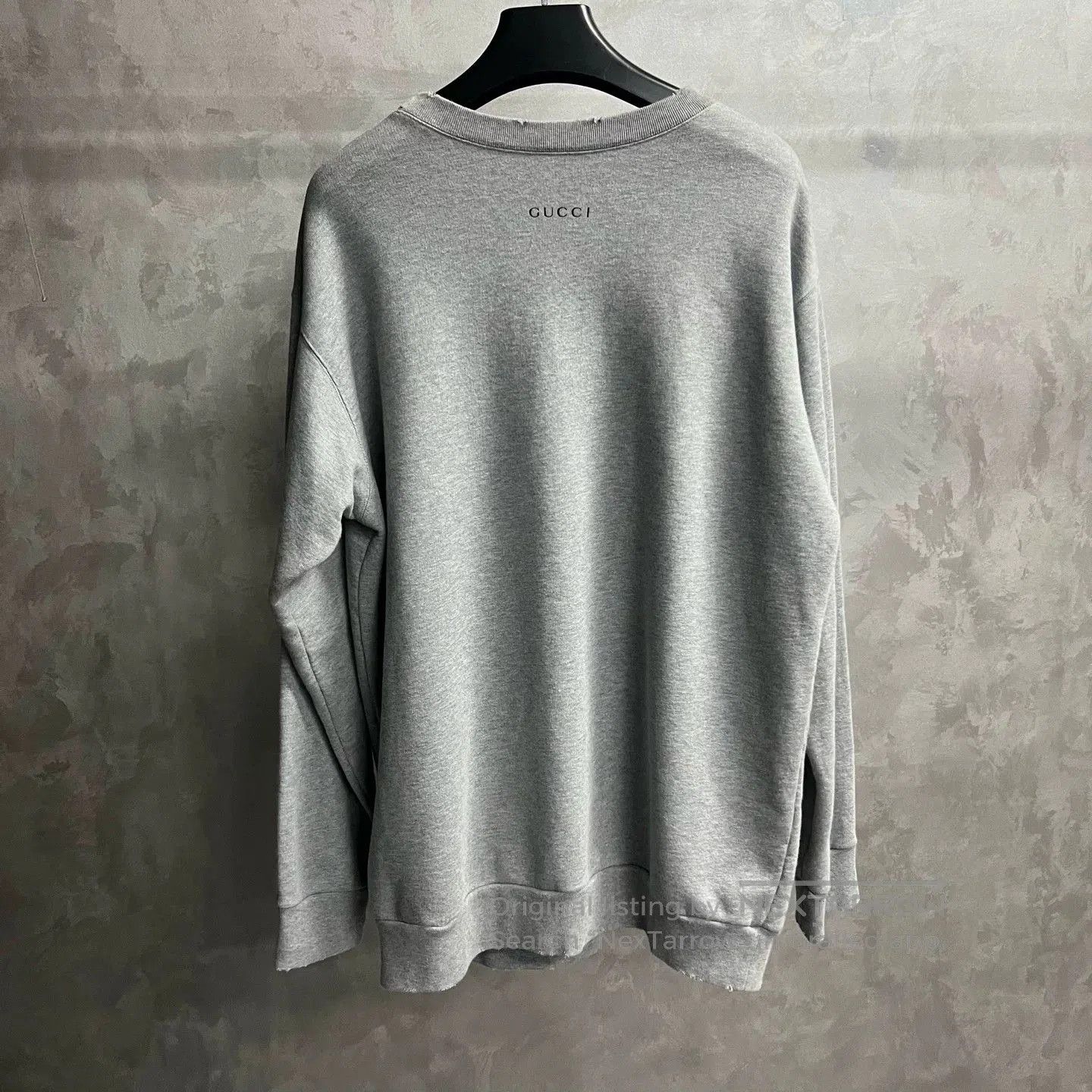 Gucci Gucci Gray Donald Duck Print Oversized Sweatshirt. Size US XL / EU 56 / 4 - 4 Thumbnail