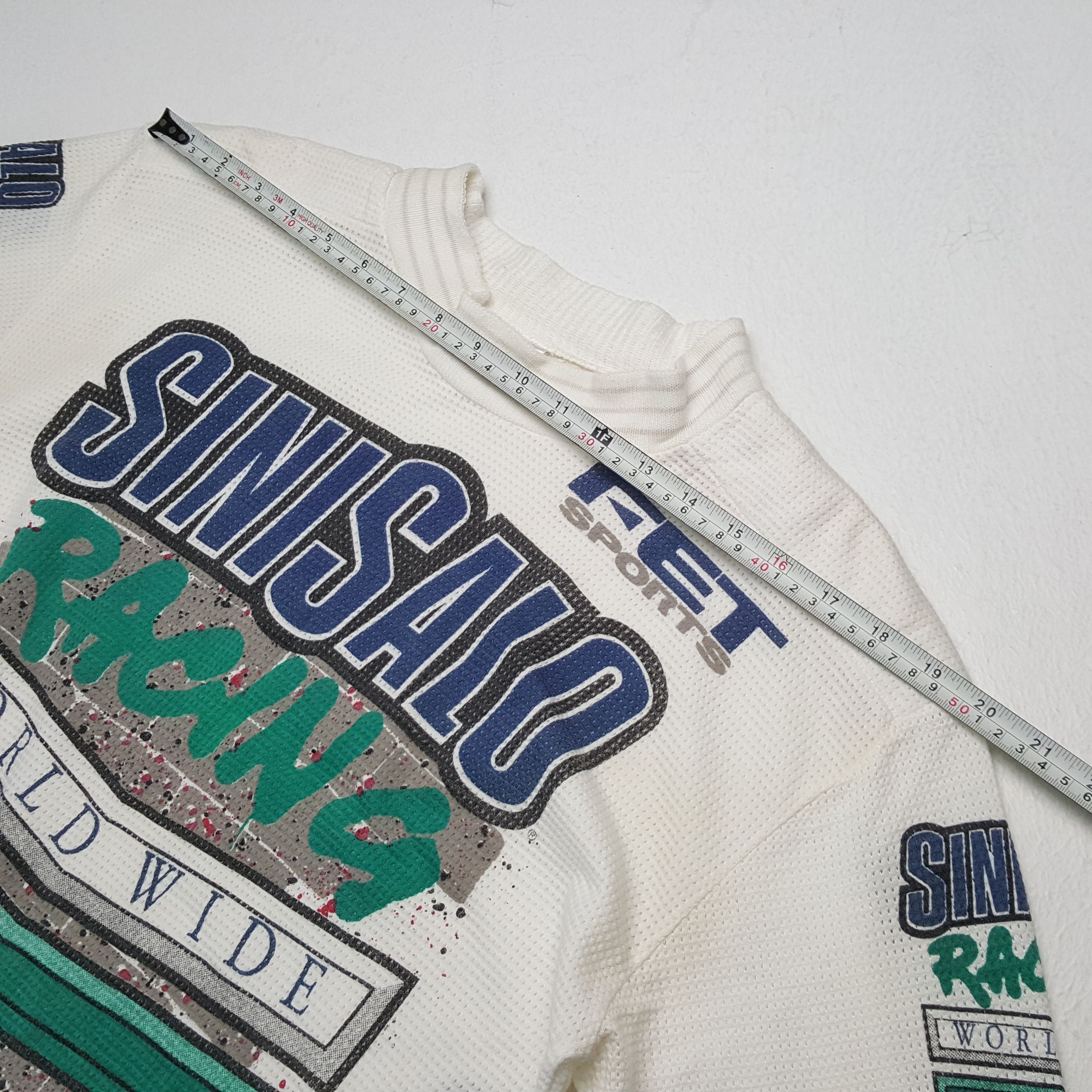 Vintage SINISALO RACING Extreme Sports Motocross Style Tshirt Size US M / EU 48-50 / 2 - 5 Thumbnail