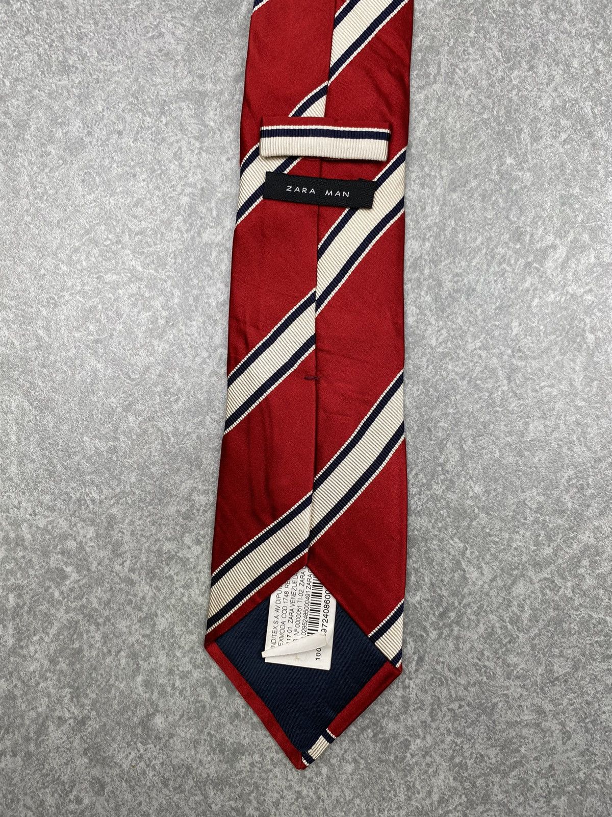 Japanese Brand ZARA MAN SilkTie T13 Size ONE SIZE - 4 Thumbnail