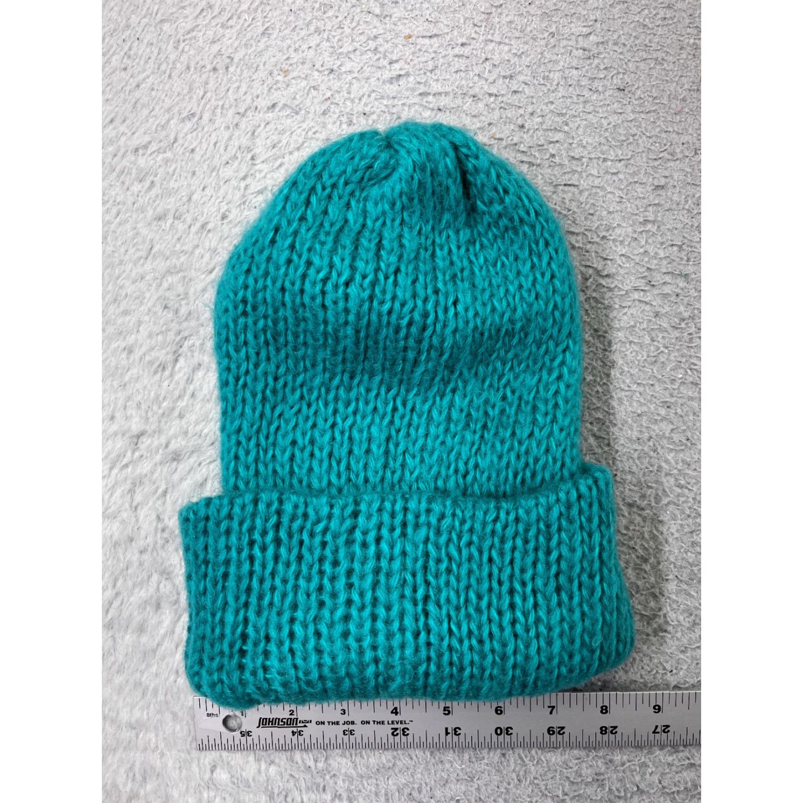 Altea Liz Sinclair Toque Womens One Size Teal Blue Knit Acrylic Snow Ski Hat Made In Japan Size ONE SIZE - 2 Thumbnail
