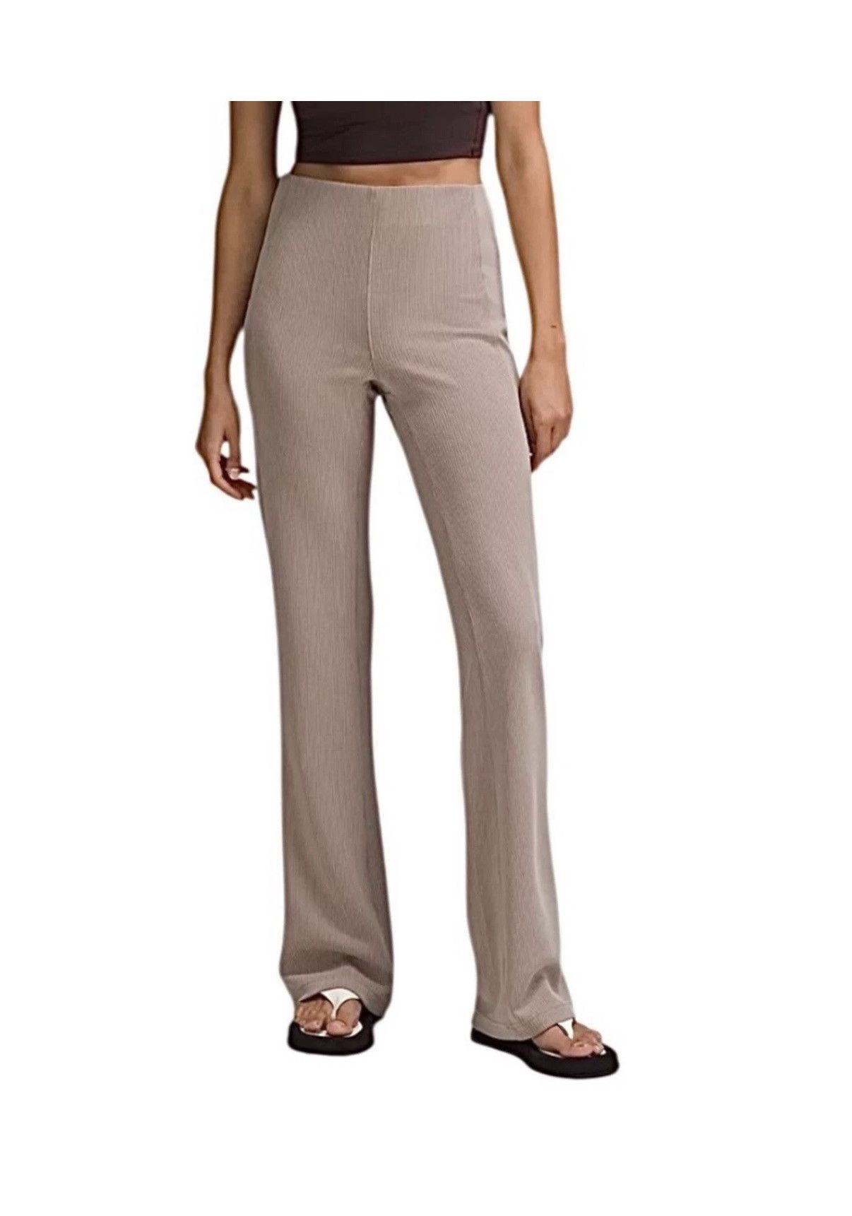 Lululemon Lululemon Ribbed softstreme flared Pants regular size 8 Size 30" / US 8 / IT 44 - 2 Thumbnail