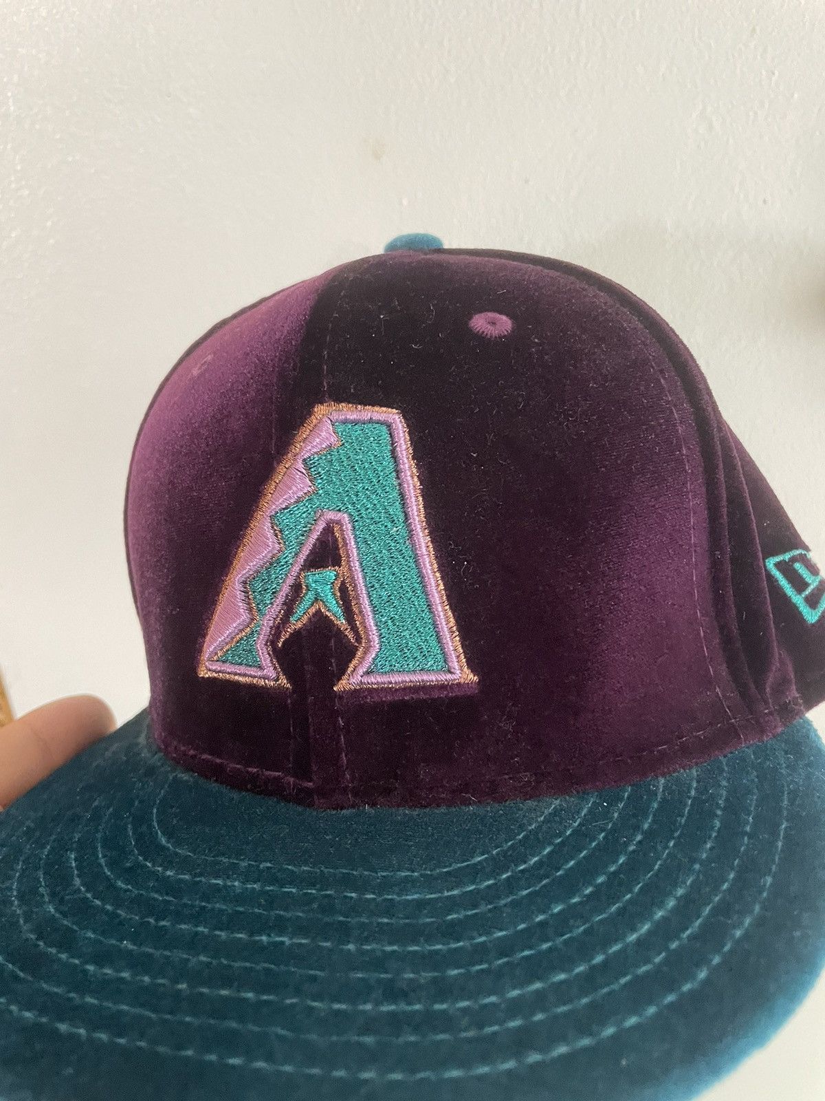 Myfitteds Arizona diamondbacks velour 1998 inaugural 7 1/8
