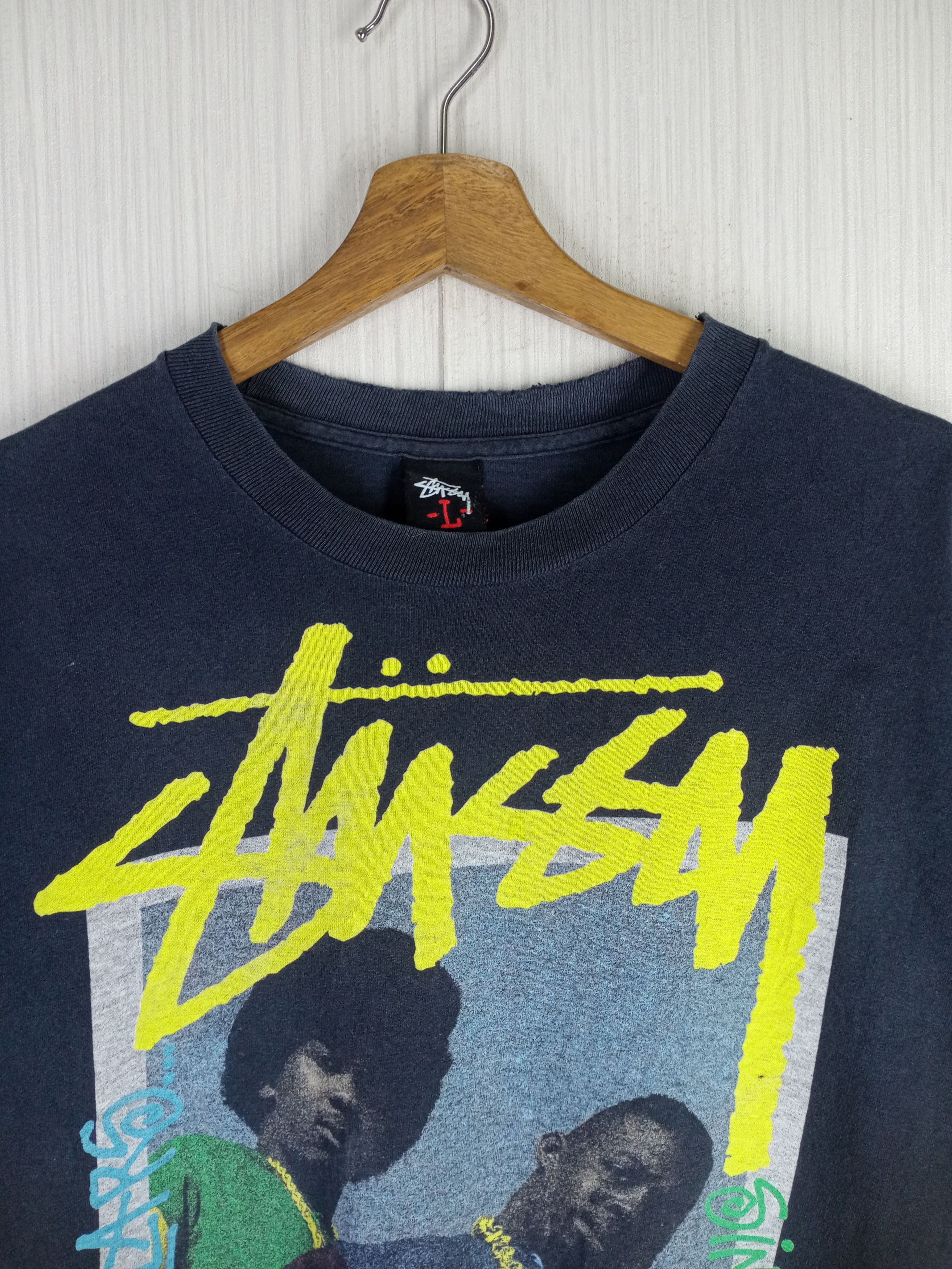 Rare Vintage Stussy EPMD Strictly Business Rap Band Tshirt