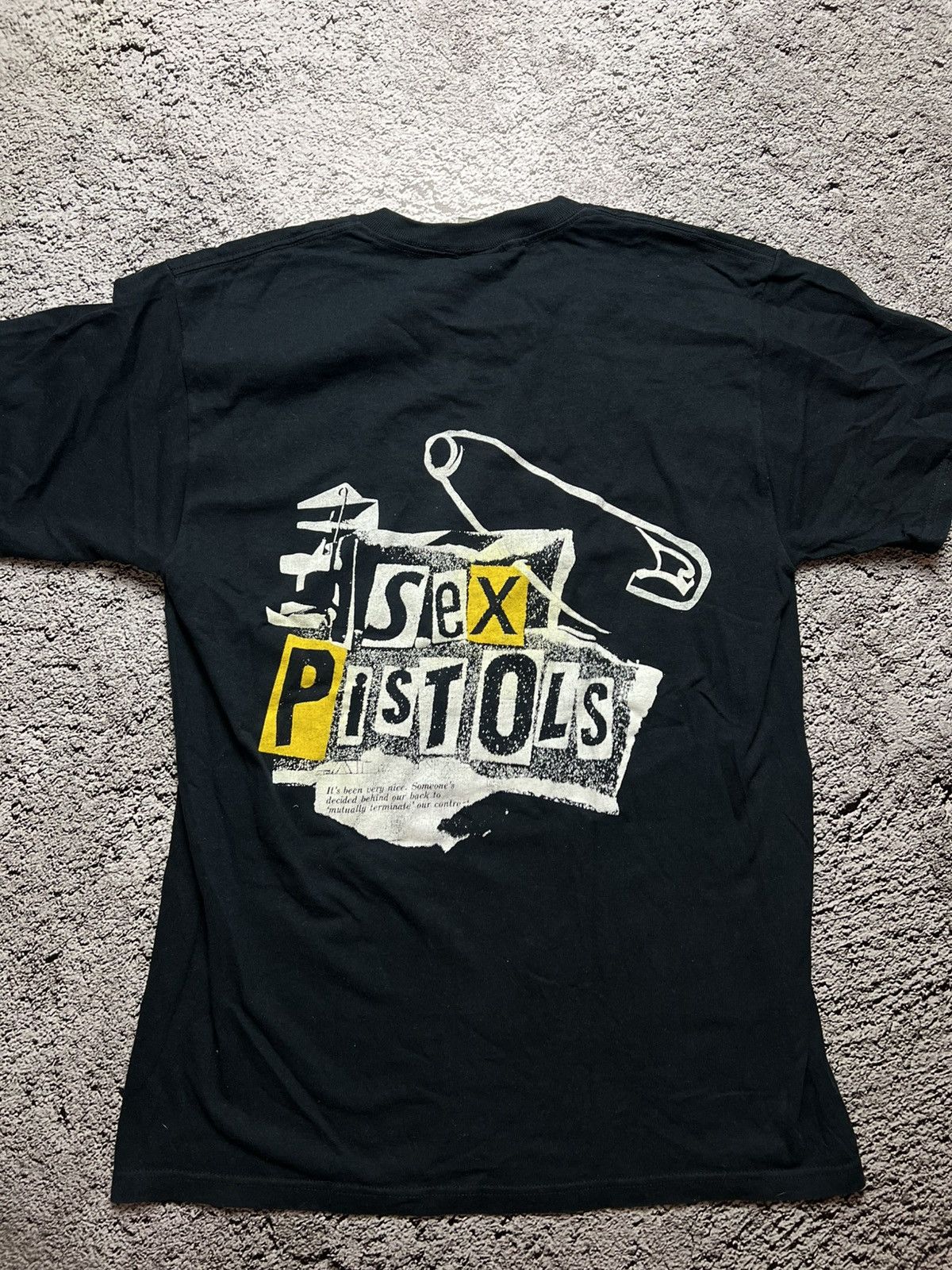 Hanes 2002 Sex Pistols “no future” overprinted heavy cotton tee Size US M / EU 48-50 / 2 - 2 Thumbnail