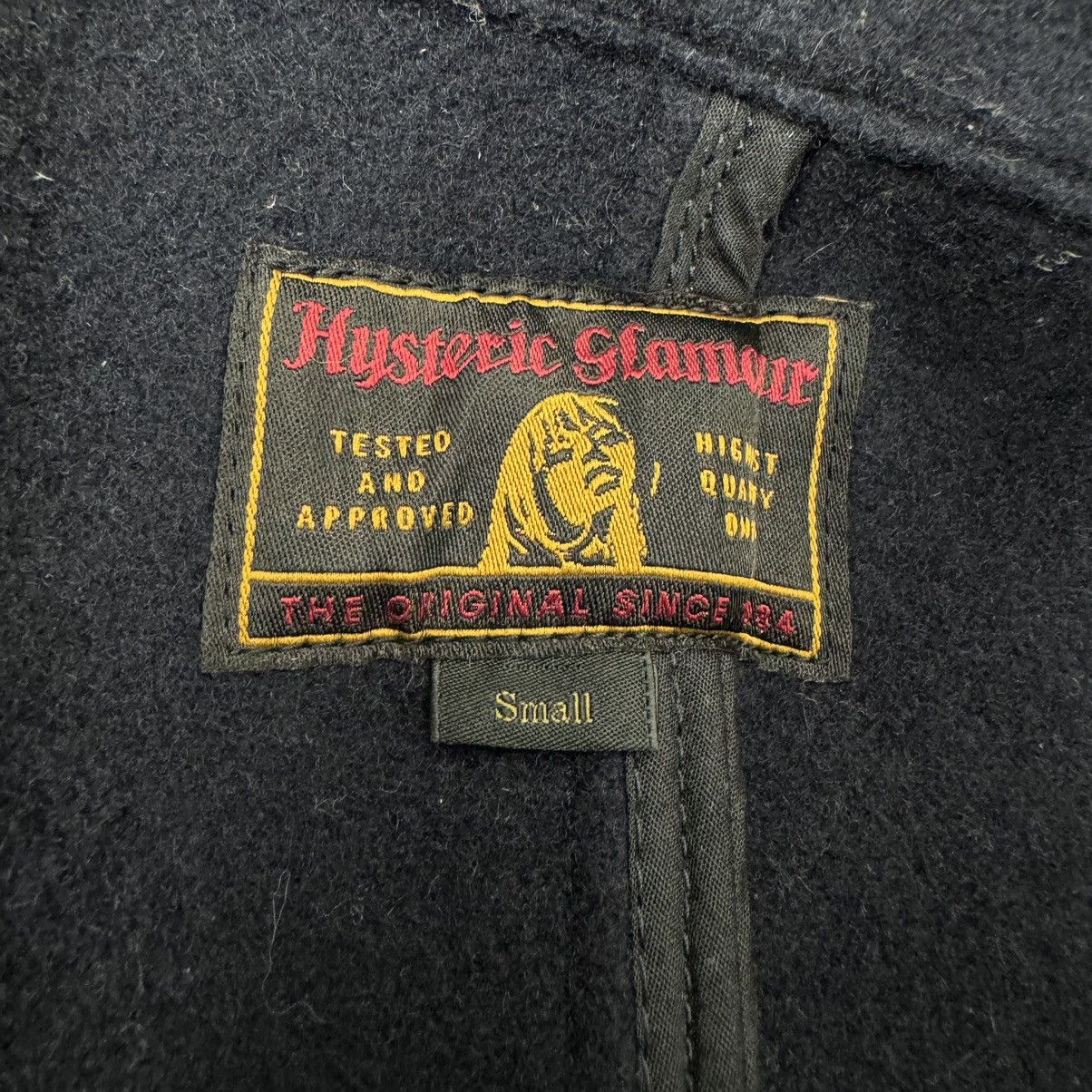 Hysteric Glamour ⚡️HYSTERIC GLAMOUR PEA COAT DOUBLE BREASTED JACKET Size S / US 4 / IT 40 - 11 Thumbnail