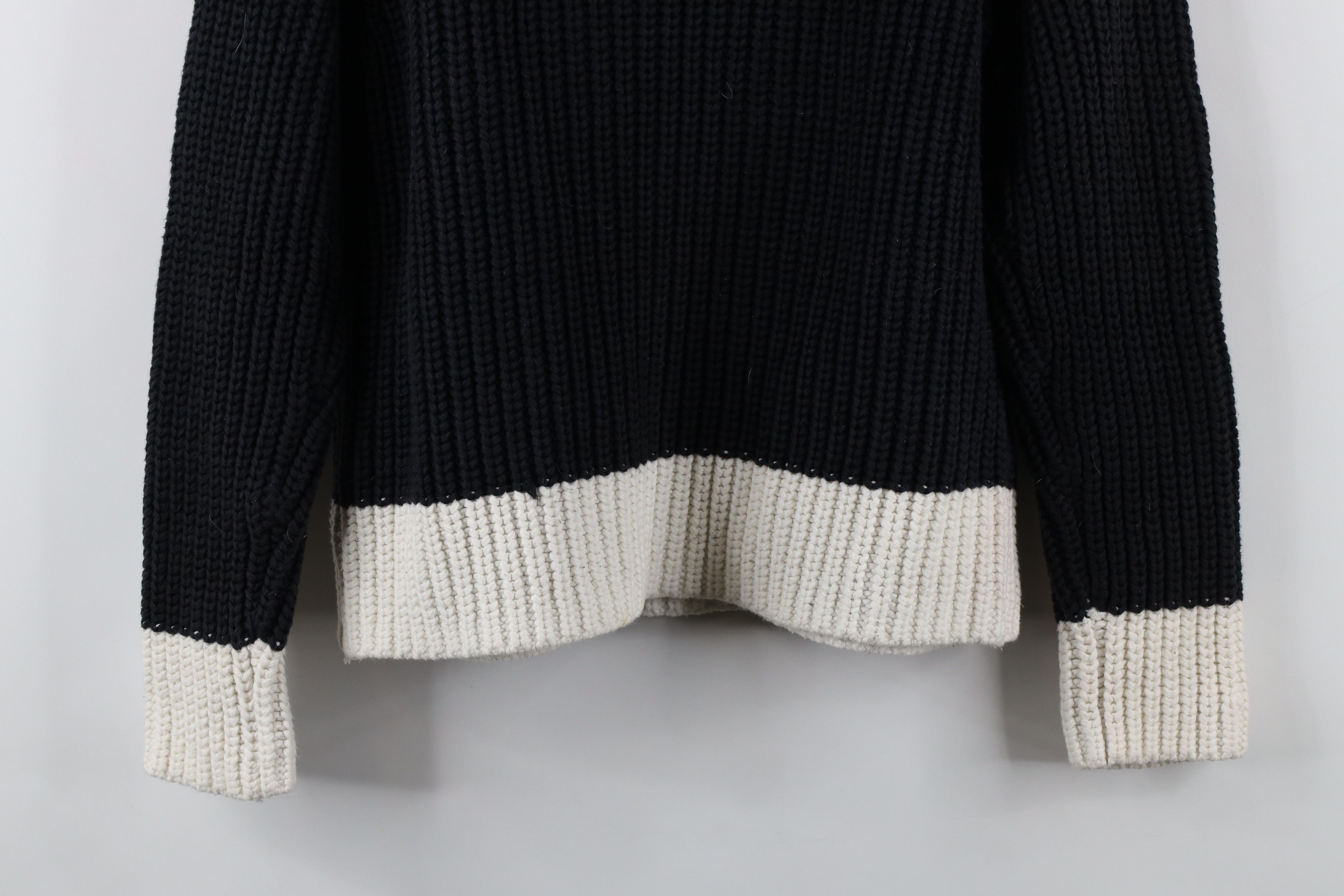 Tommy Hilfiger × Vintage Vintage 90s Tommy Hilfiger Ribbed Knit Turtleneck Sweater Size L / US 10 / IT 46 - 11 Thumbnail