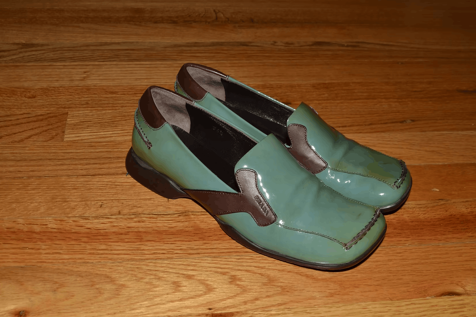 Prada c. 2000 Patent Leather Slip-On Shoes Size US 6.5 / IT 36.5 - 4 Thumbnail