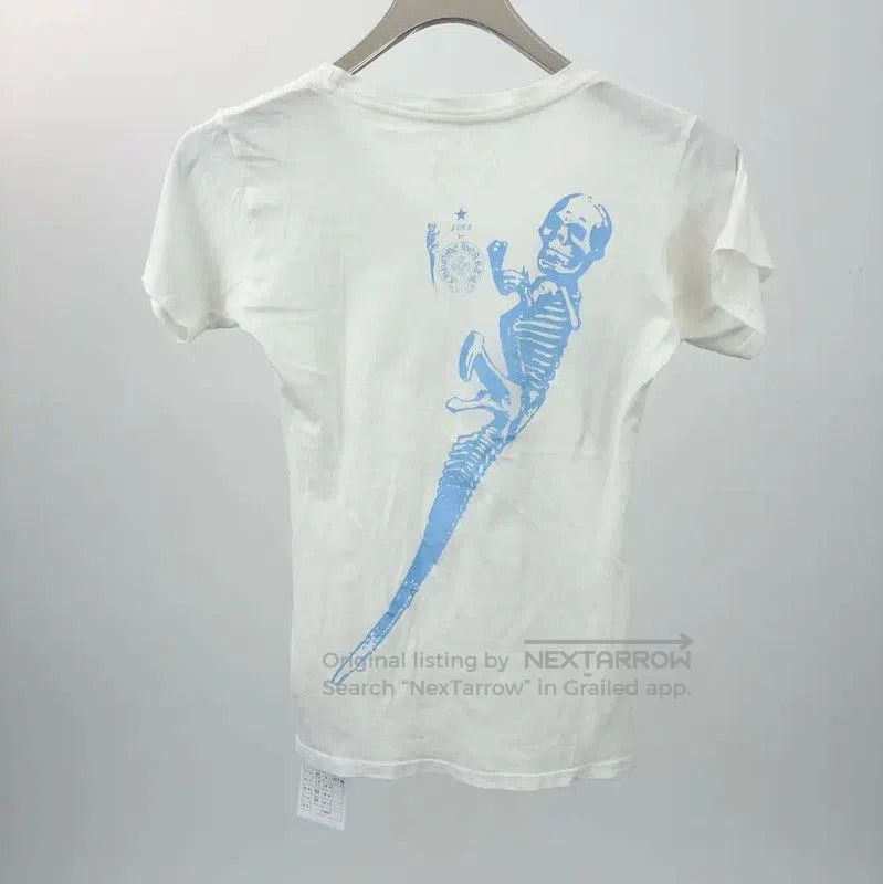 Chrome Hearts Chrome Hearts White Women's T-Shirt . Size XS / US 0-2 / IT 36-38 - 2 Thumbnail