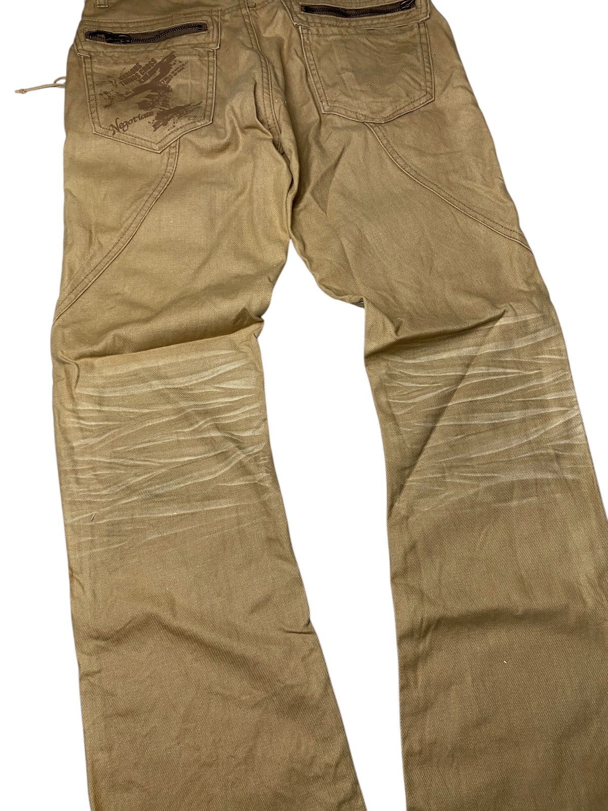 If Six Was Nine 2000's Semantic Design Multipocket Clawmark Tribal Pants Size US 28 / EU 44 - 11 Thumbnail