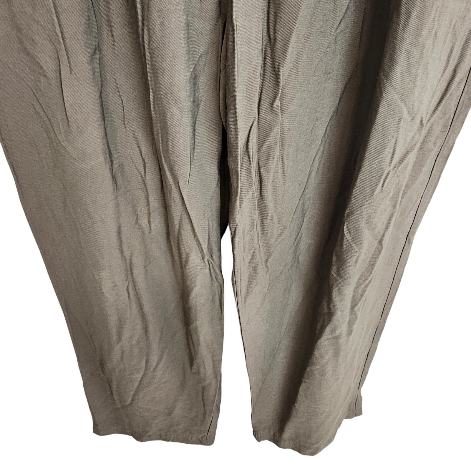 Madewell Madewell Womens Pleated Front Cropped Trouser Pants Size 8 Size 30" / US 8 / IT 44 - 3 Thumbnail