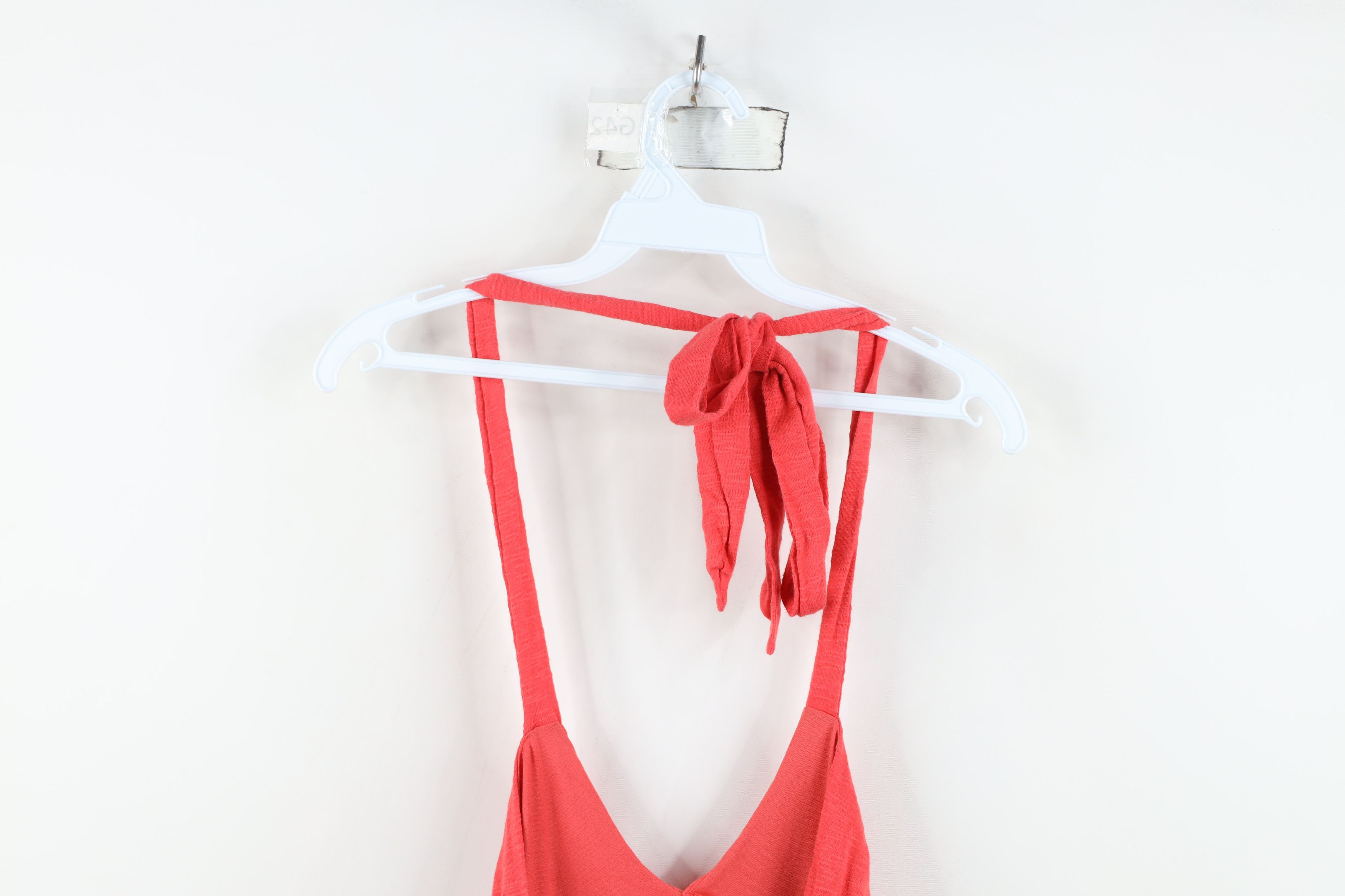 Vintage Vintage 90s Y2K Wet Seal Ruffled Halter Top Knit Shirt Size M / US 6-8 / IT 42-44 - 13 Thumbnail