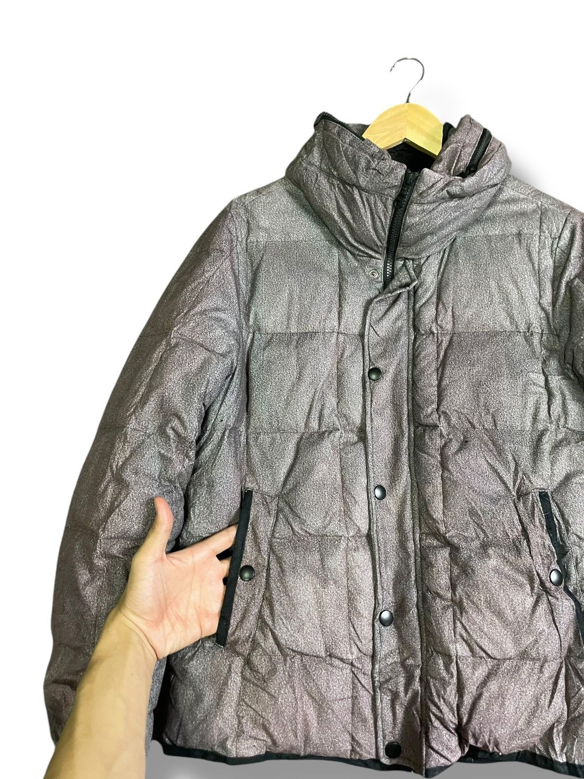 Ciaopanic Ciaopanic x Premium Down Leather Puffer Jacket (37) Size US M / EU 48-50 / 2 - 4 Thumbnail
