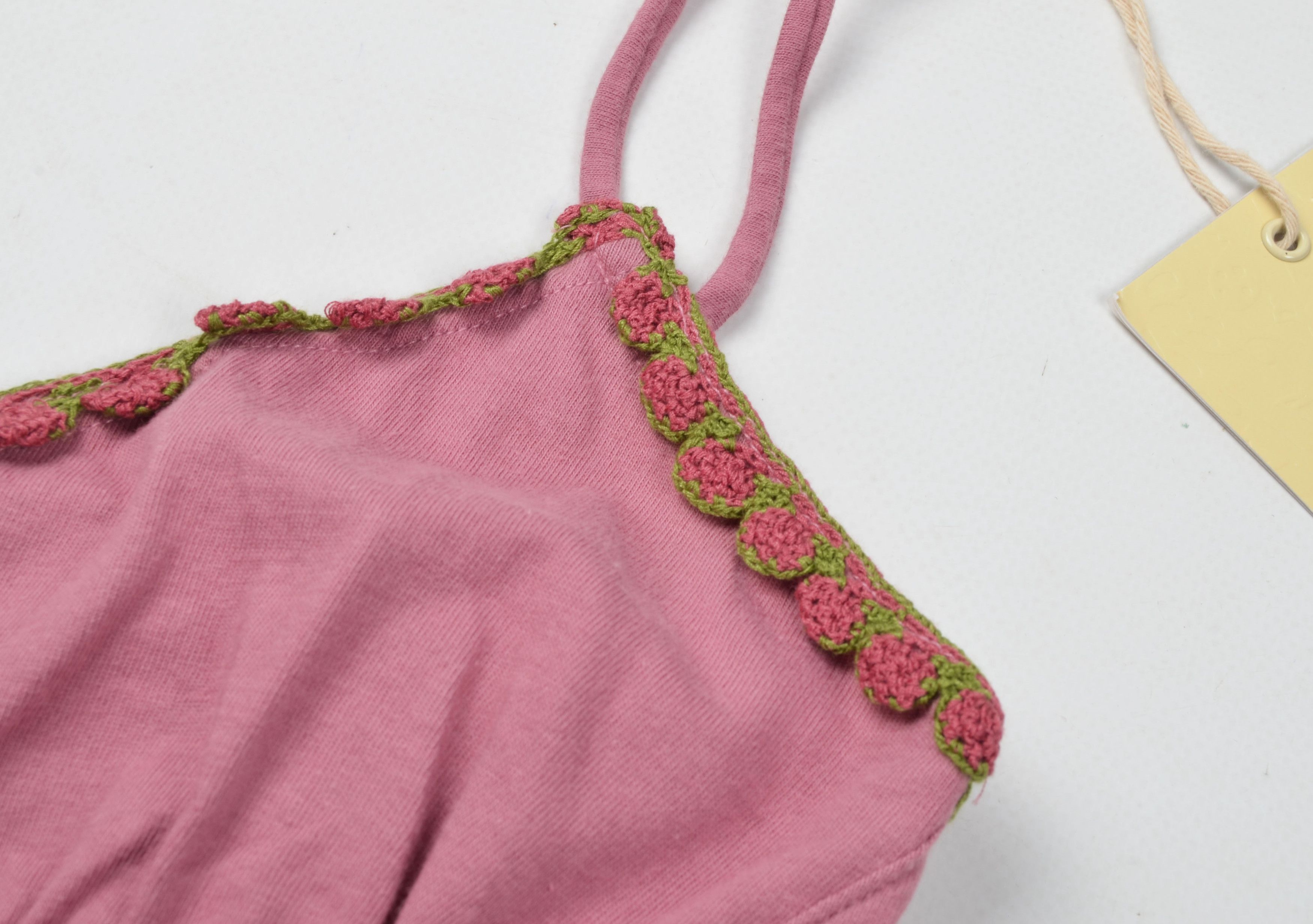 Miss Sixty Miss Sixty Y2K Fairy Baby Doll Pink Cami Top Size M / US 6-8 / IT 42-44 - 7 Thumbnail