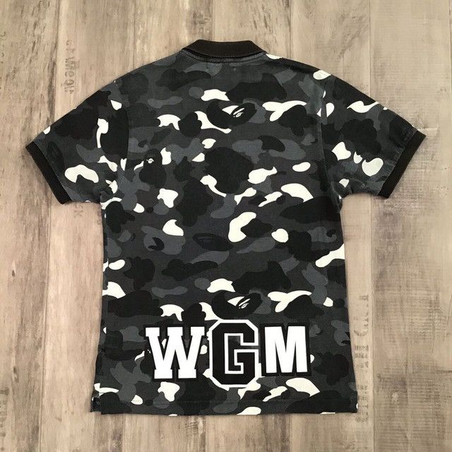 Bape 💫Glow in the dark💫 BAPE City camo shark polo shirt APE Size US M / EU 48-50 / 2 - 3 Thumbnail