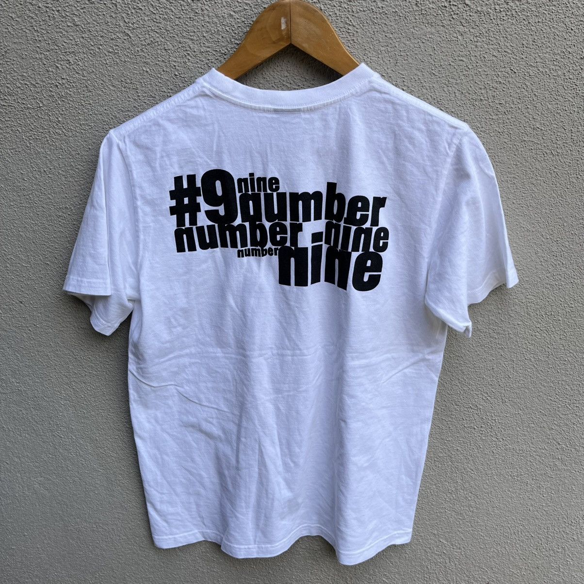 Number (N)ine NUMBER NINE nin logo tee Size US M / EU 48-50 / 2 - 3 Thumbnail